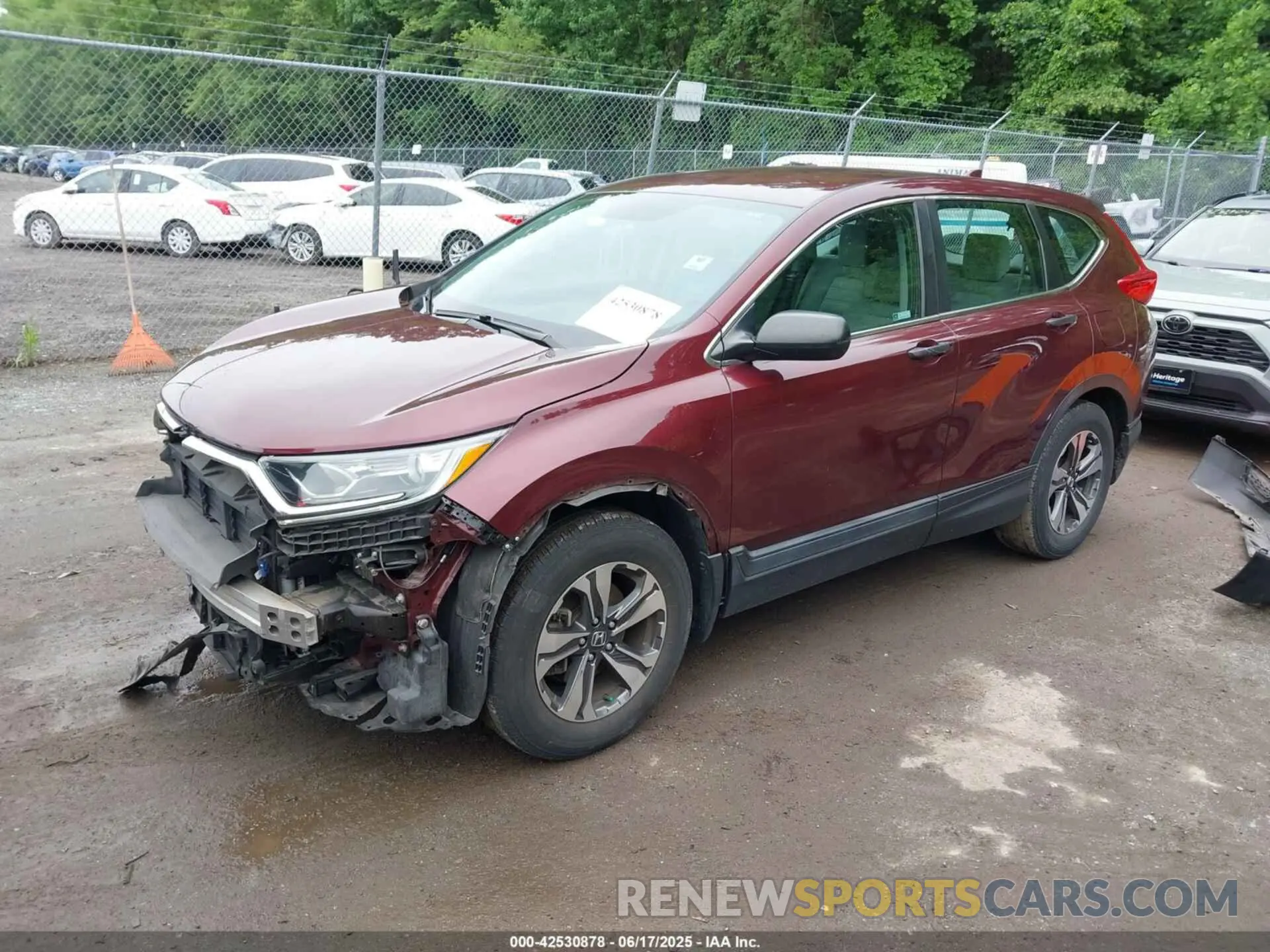 2 Photograph of a damaged car 2HKRW5H37KH417266 HONDA CR-V 2019