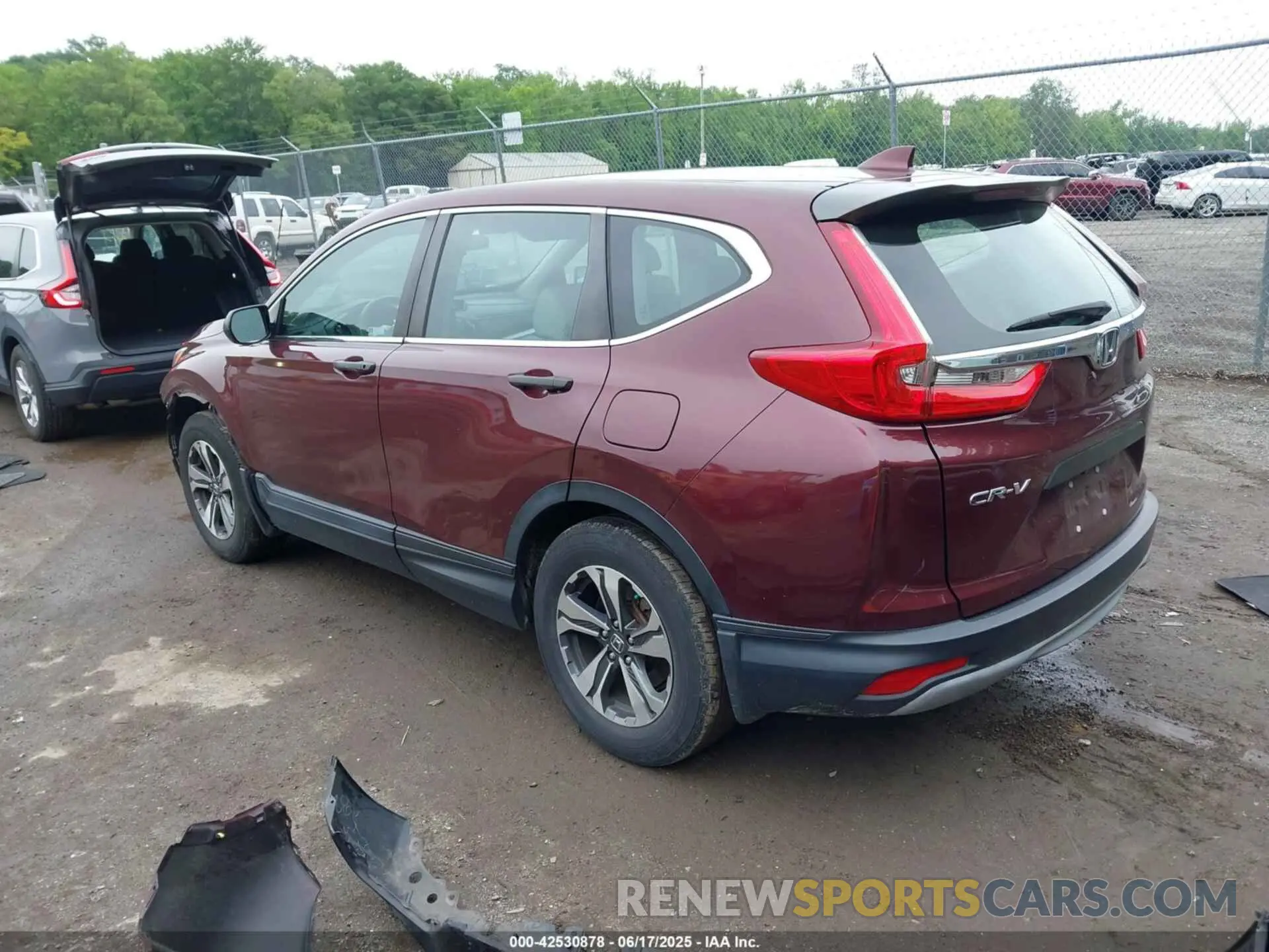 3 Photograph of a damaged car 2HKRW5H37KH417266 HONDA CR-V 2019