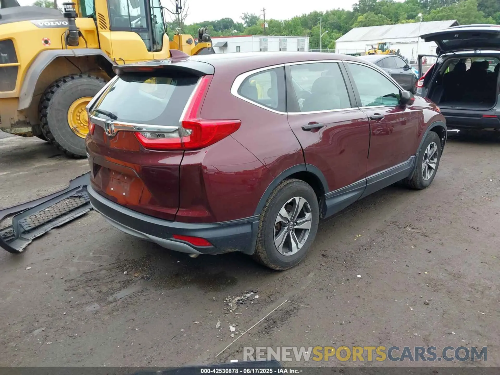 4 Photograph of a damaged car 2HKRW5H37KH417266 HONDA CR-V 2019