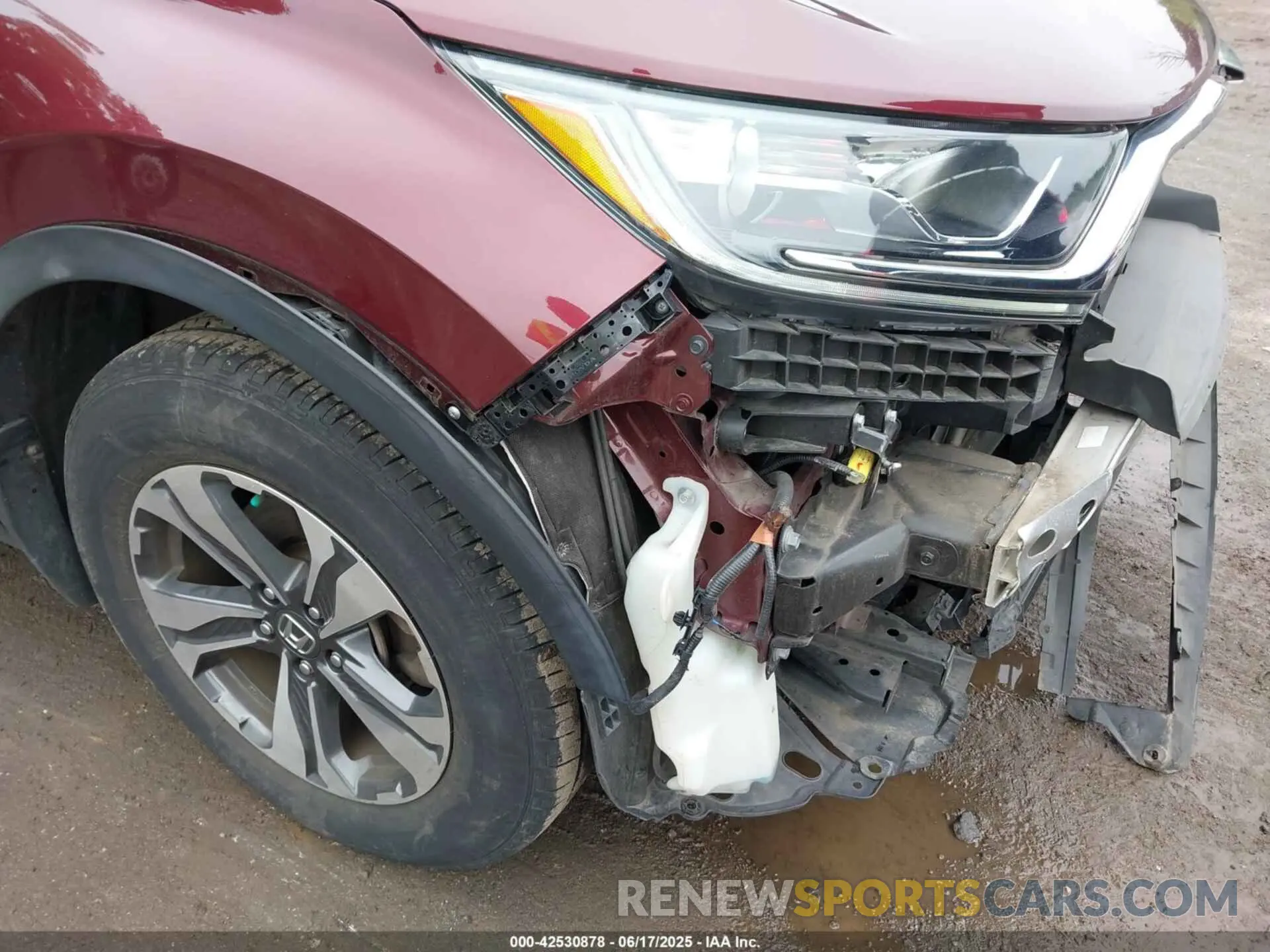 6 Photograph of a damaged car 2HKRW5H37KH417266 HONDA CR-V 2019
