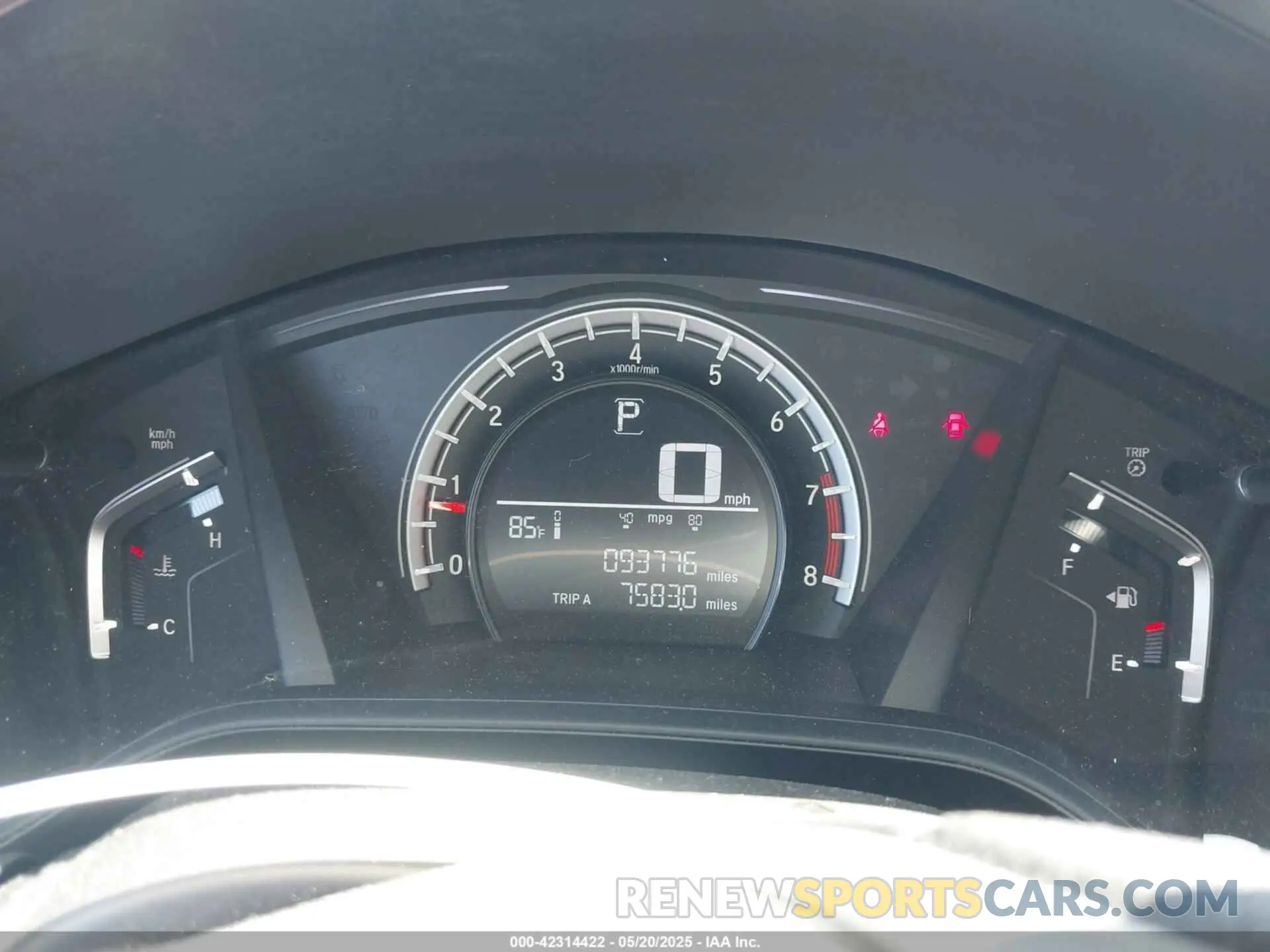 7 Photograph of a damaged car 2HKRW5H3XKH413731 HONDA CR-V 2019