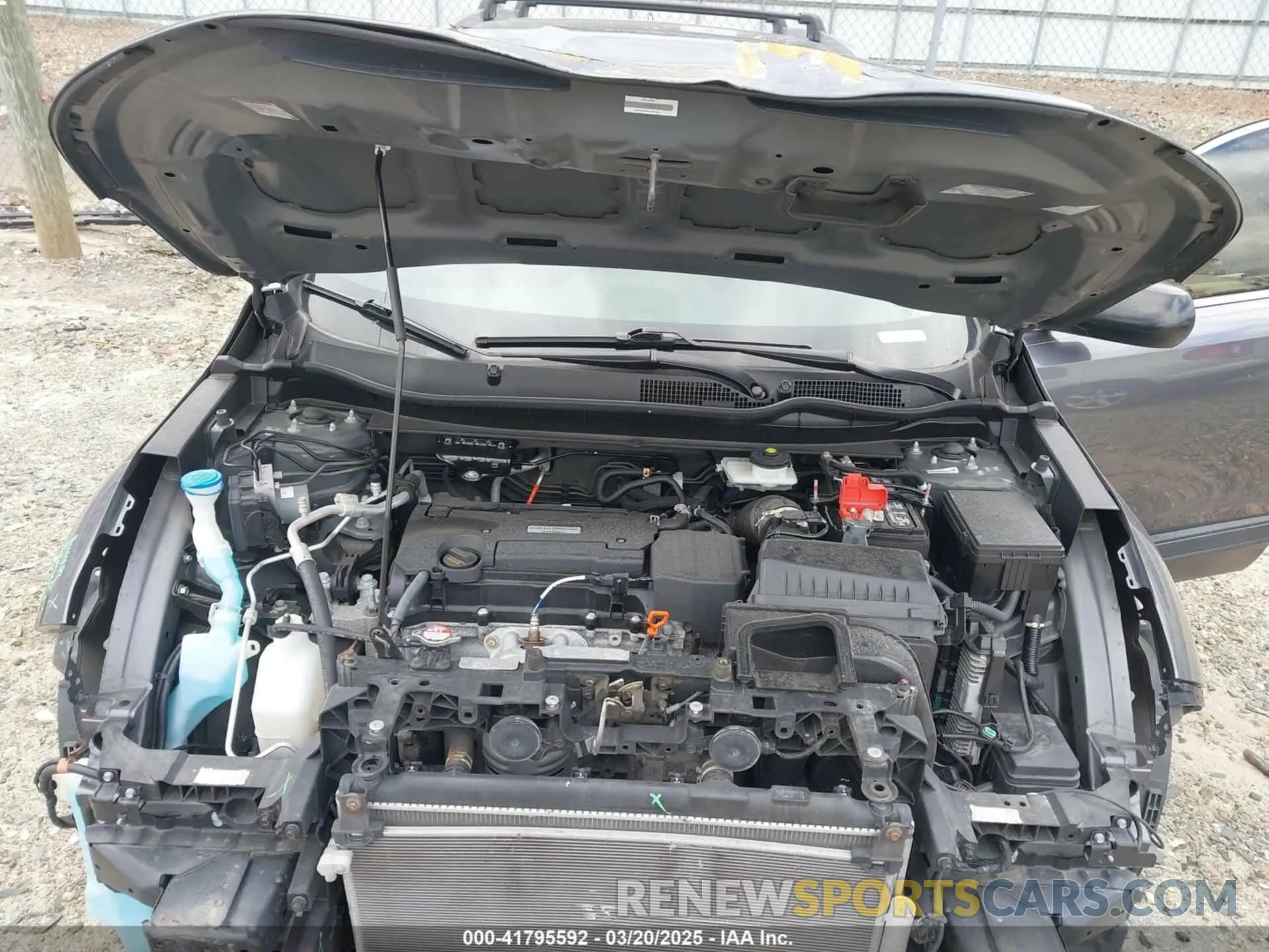 10 Photograph of a damaged car 2HKRW6H30KH208392 HONDA CR-V 2019