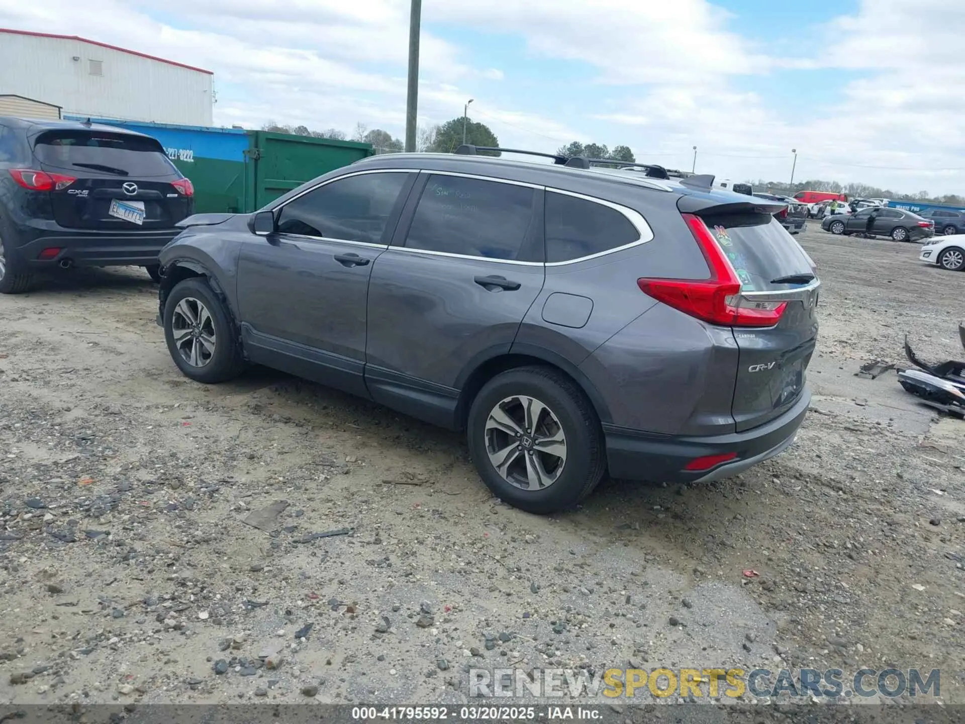 3 Photograph of a damaged car 2HKRW6H30KH208392 HONDA CR-V 2019