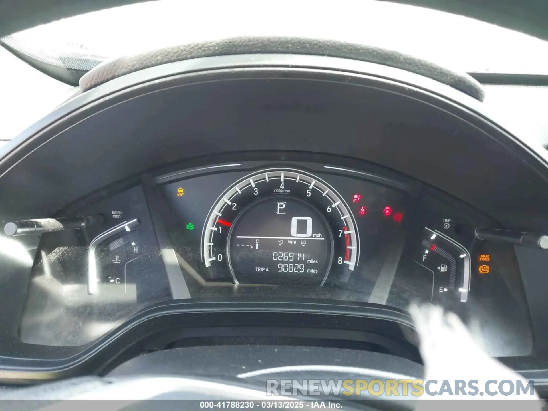7 Photograph of a damaged car 2HKRW6H31KH208935 HONDA CR-V 2019