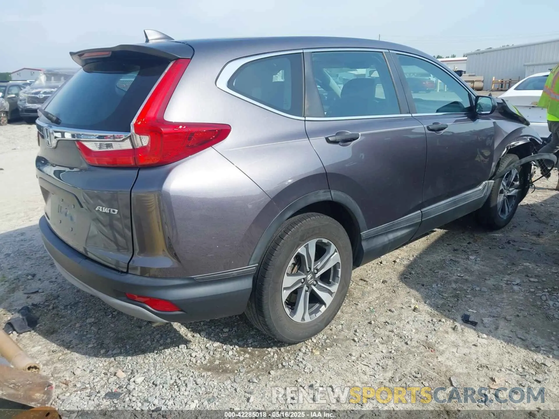 4 Photograph of a damaged car 2HKRW6H31KH220180 HONDA CR-V 2019