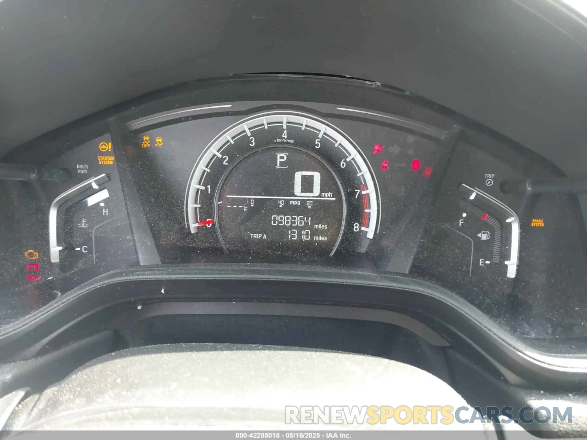 7 Photograph of a damaged car 2HKRW6H31KH220180 HONDA CR-V 2019