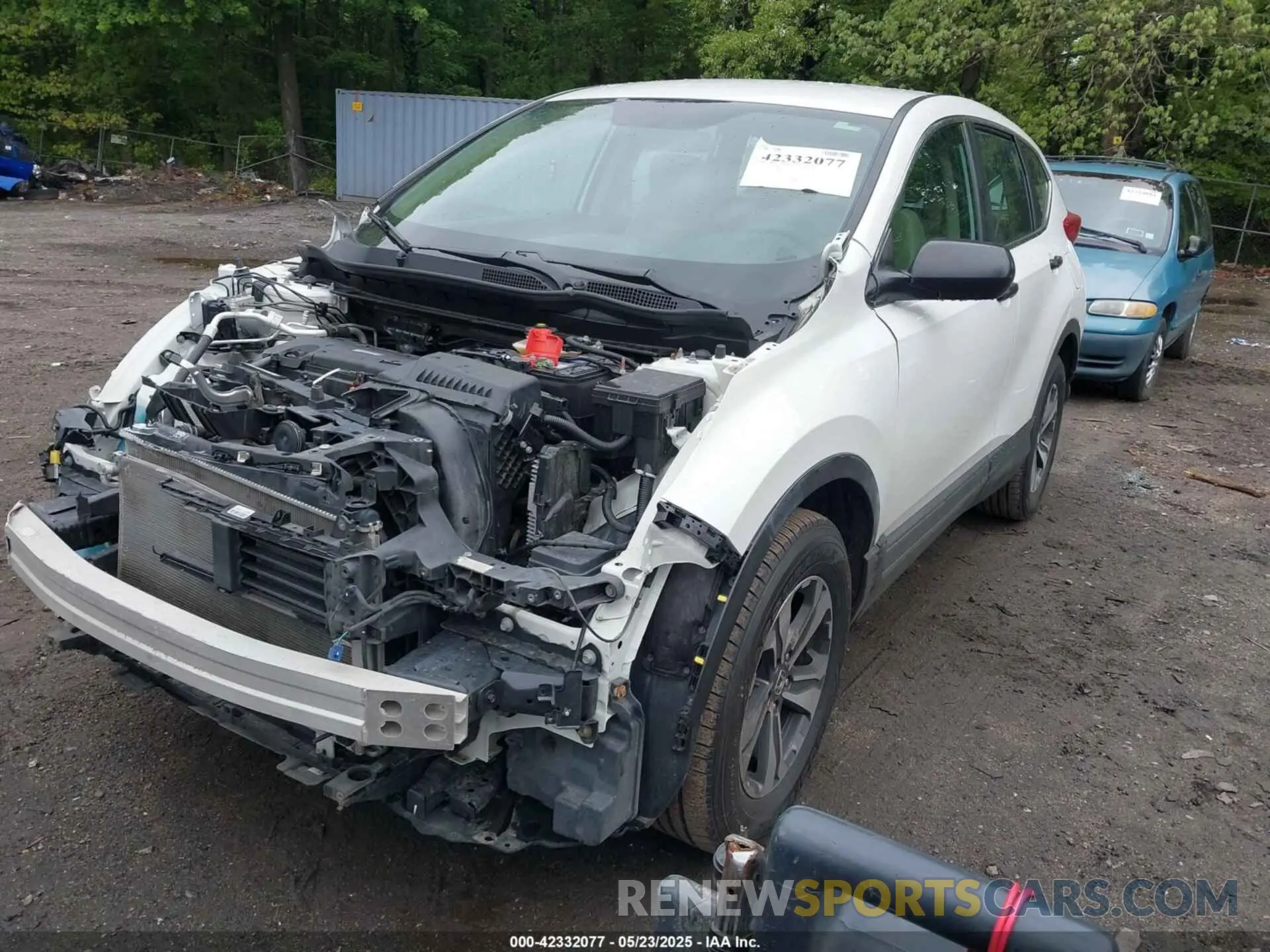 2 Photograph of a damaged car 2HKRW6H32KH224626 HONDA CR-V 2019