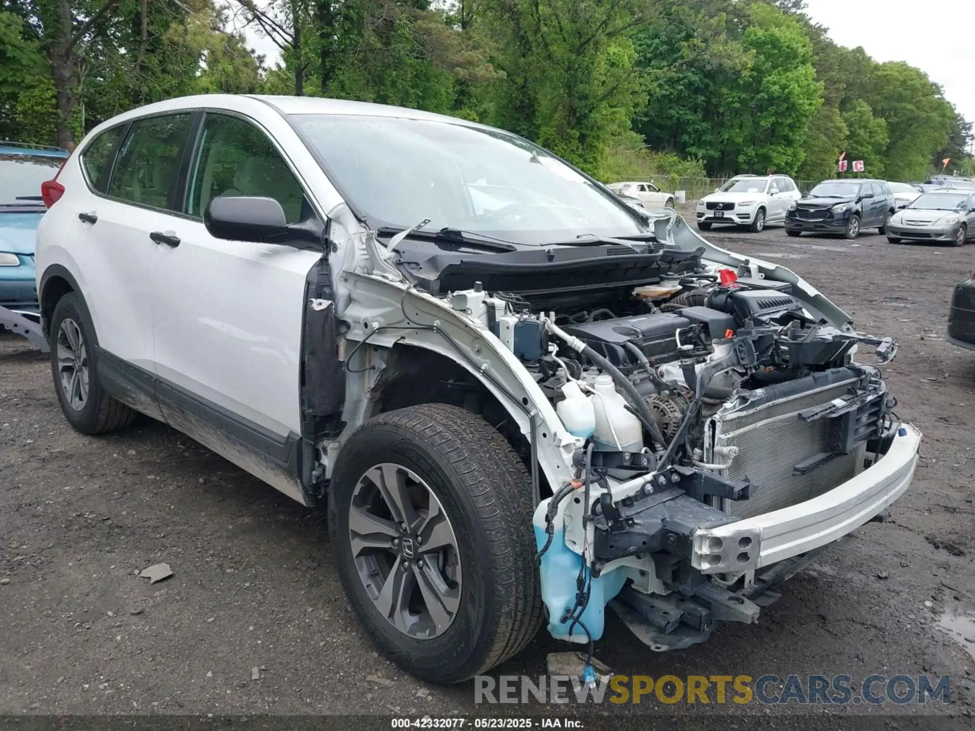 6 Photograph of a damaged car 2HKRW6H32KH224626 HONDA CR-V 2019