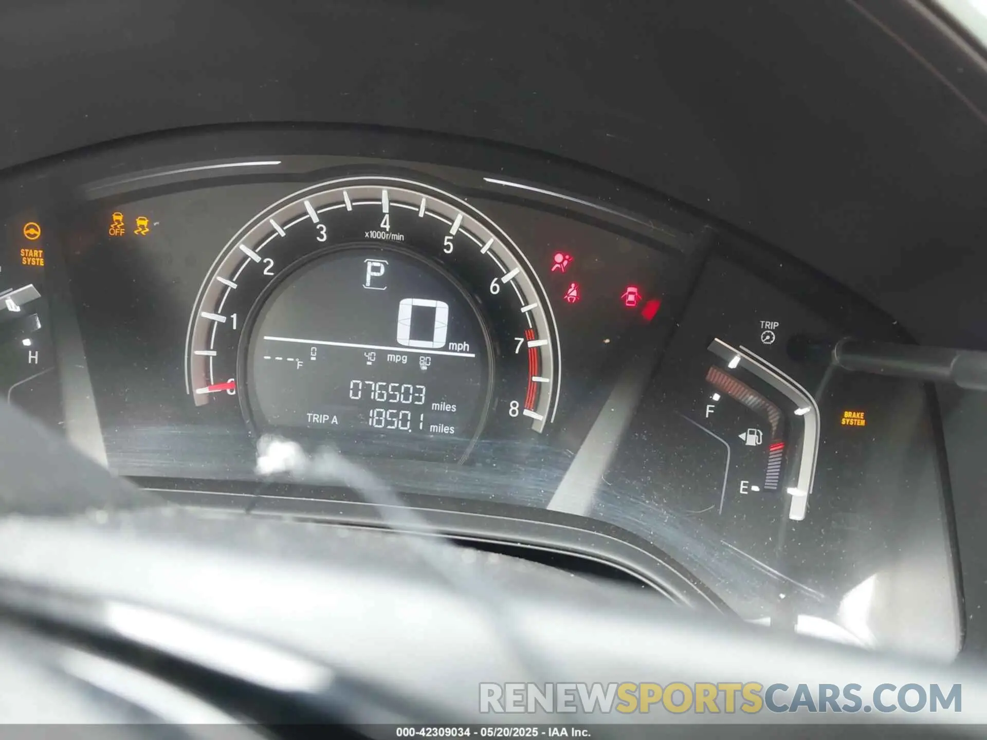 7 Photograph of a damaged car 2HKRW6H33KH210332 HONDA CR-V 2019