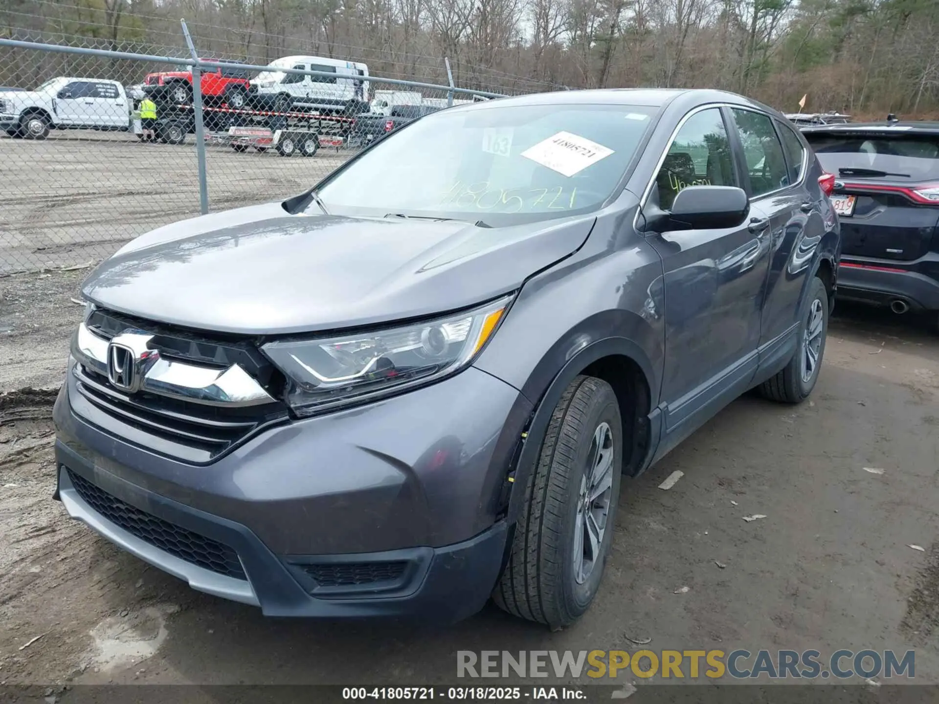 2 Photograph of a damaged car 2HKRW6H34KH219010 HONDA CR-V 2019