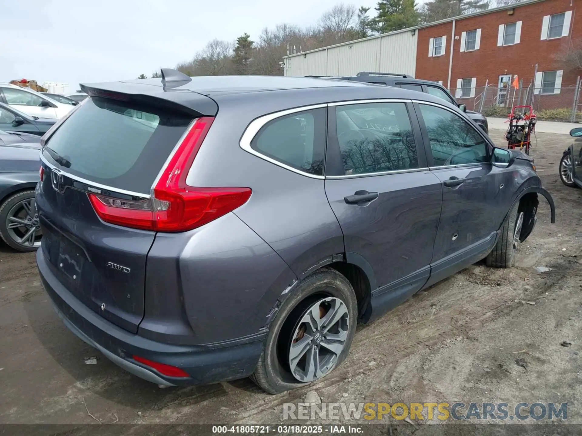 4 Photograph of a damaged car 2HKRW6H34KH219010 HONDA CR-V 2019