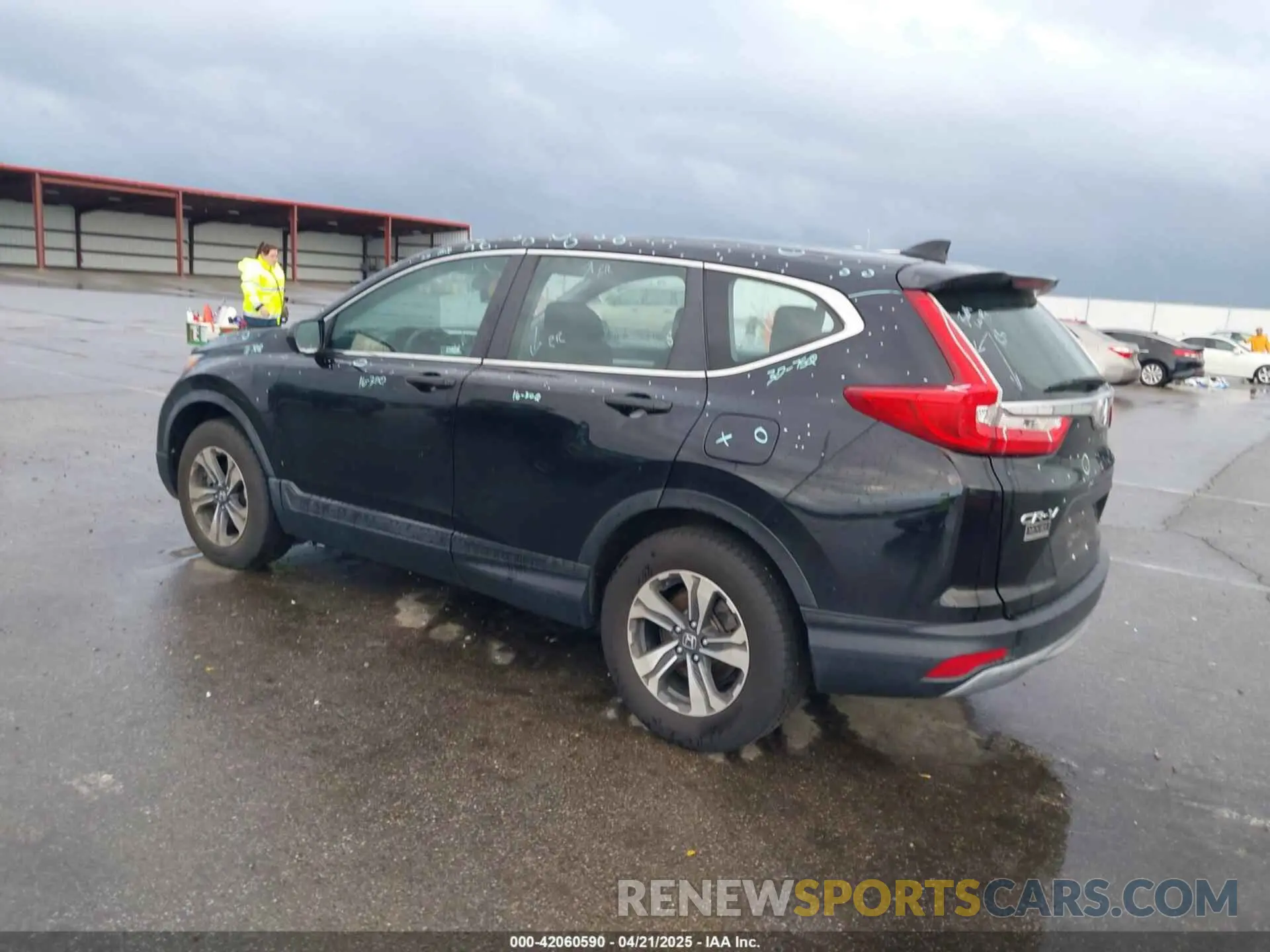 3 Photograph of a damaged car 2HKRW6H34KH221016 HONDA CR-V 2019