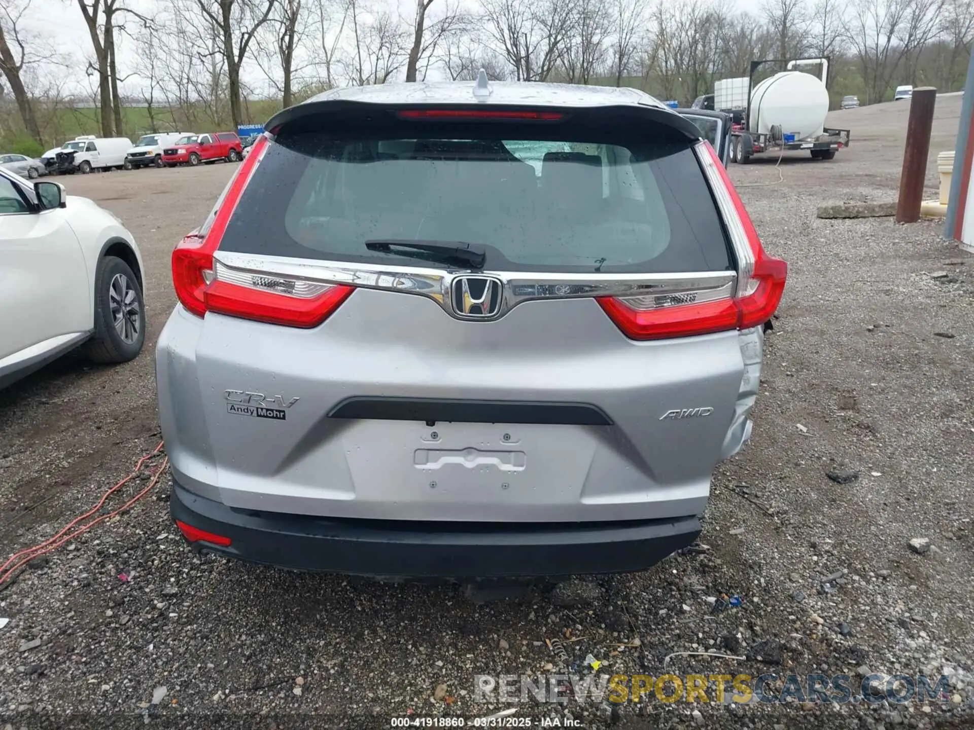 16 Photograph of a damaged car 2HKRW6H36KH223334 HONDA CR-V 2019