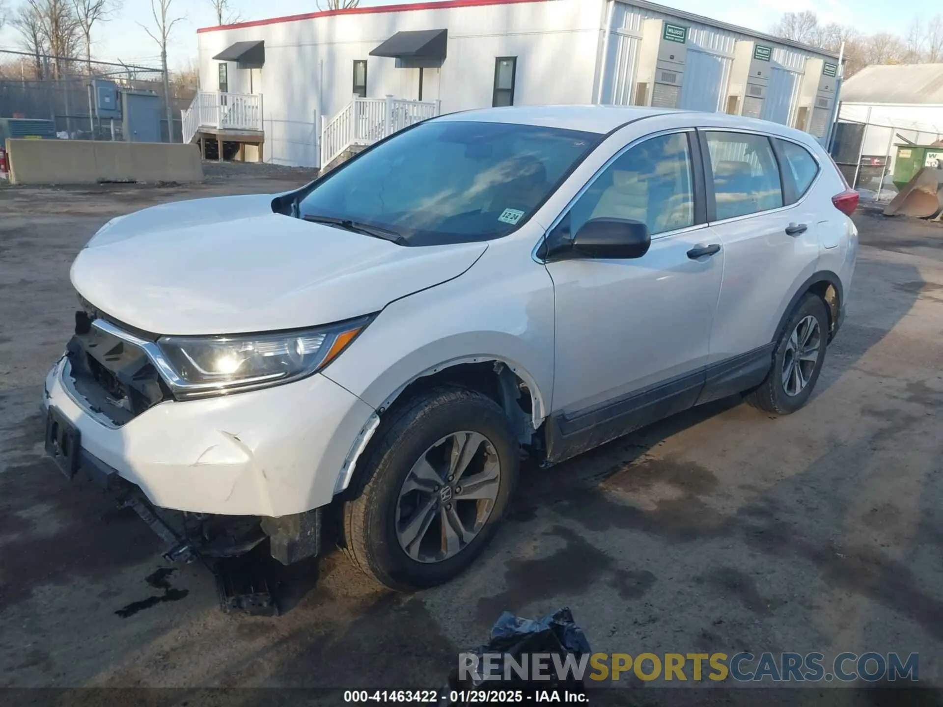 2 Photograph of a damaged car 2HKRW6H36KH230378 HONDA CR-V 2019