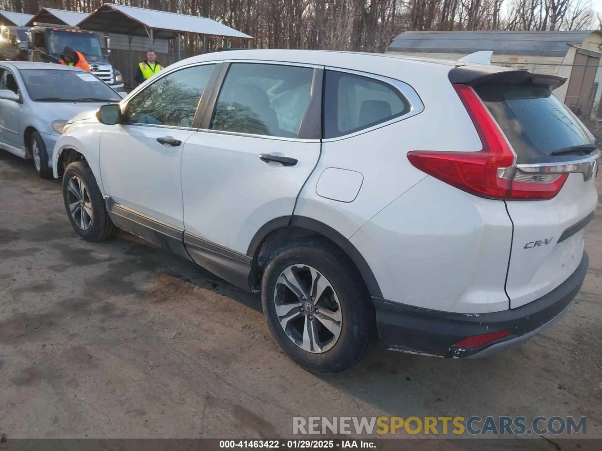 3 Photograph of a damaged car 2HKRW6H36KH230378 HONDA CR-V 2019