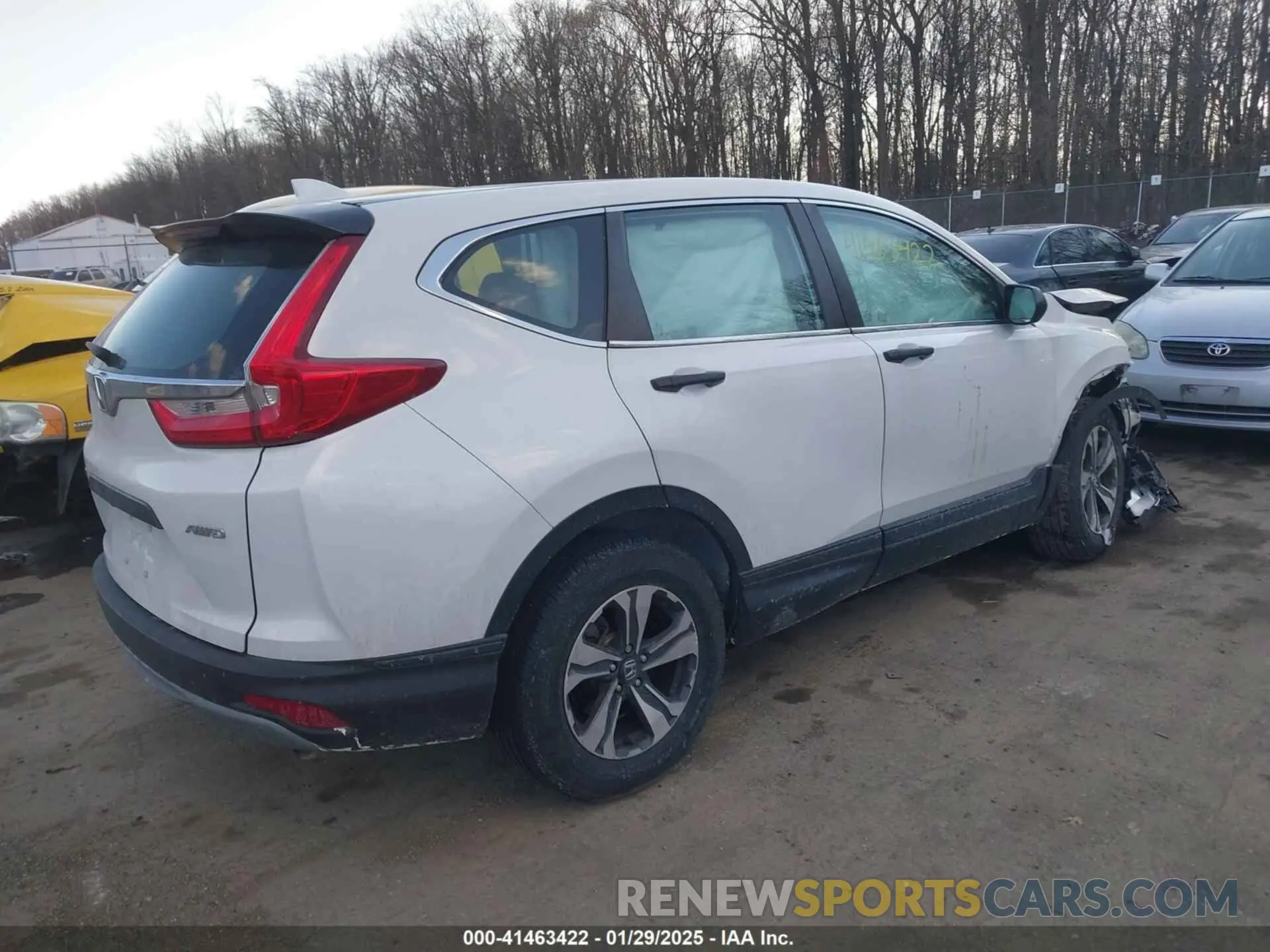 4 Photograph of a damaged car 2HKRW6H36KH230378 HONDA CR-V 2019
