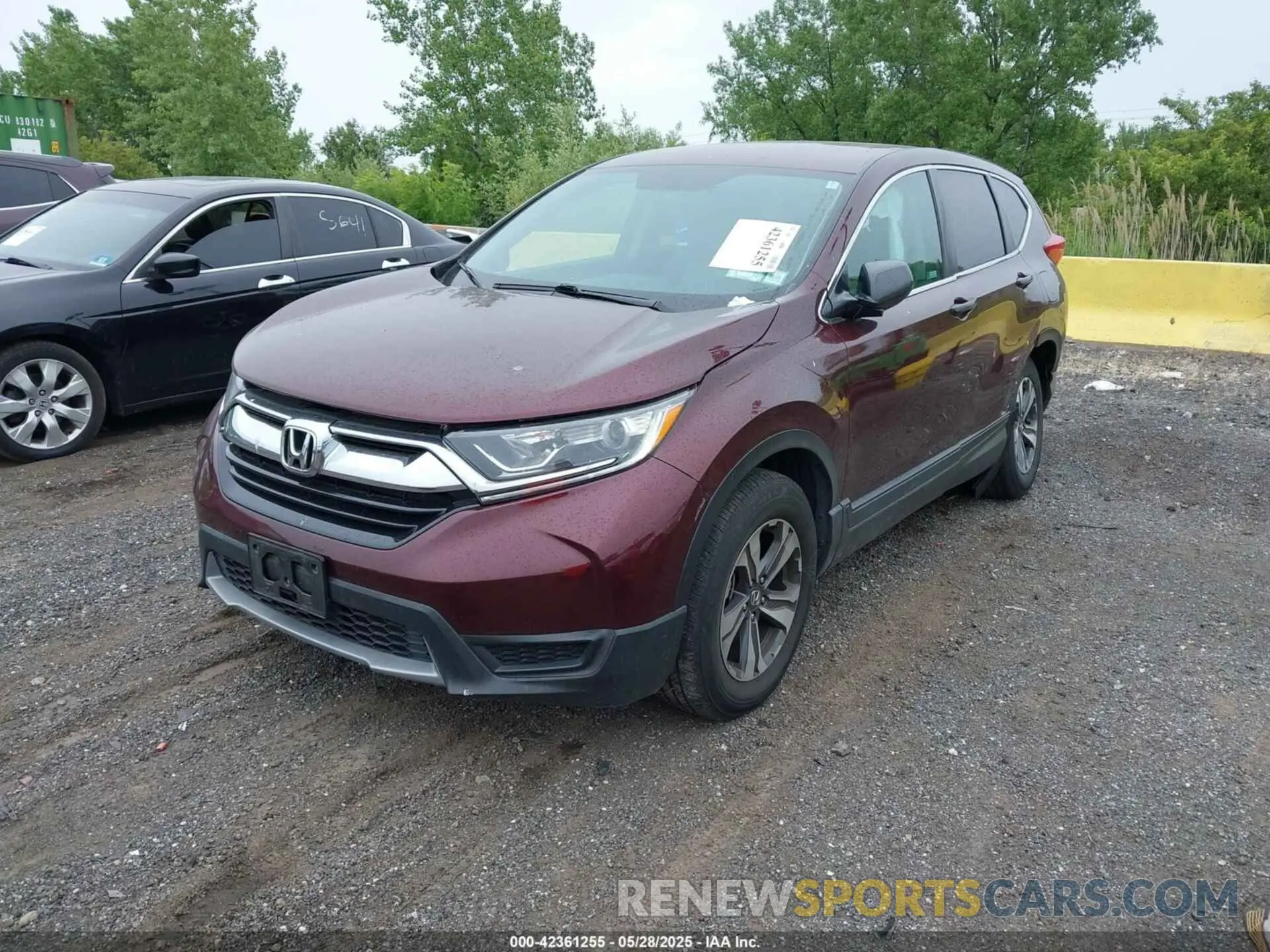 2 Photograph of a damaged car 2HKRW6H38KH203442 HONDA CR-V 2019
