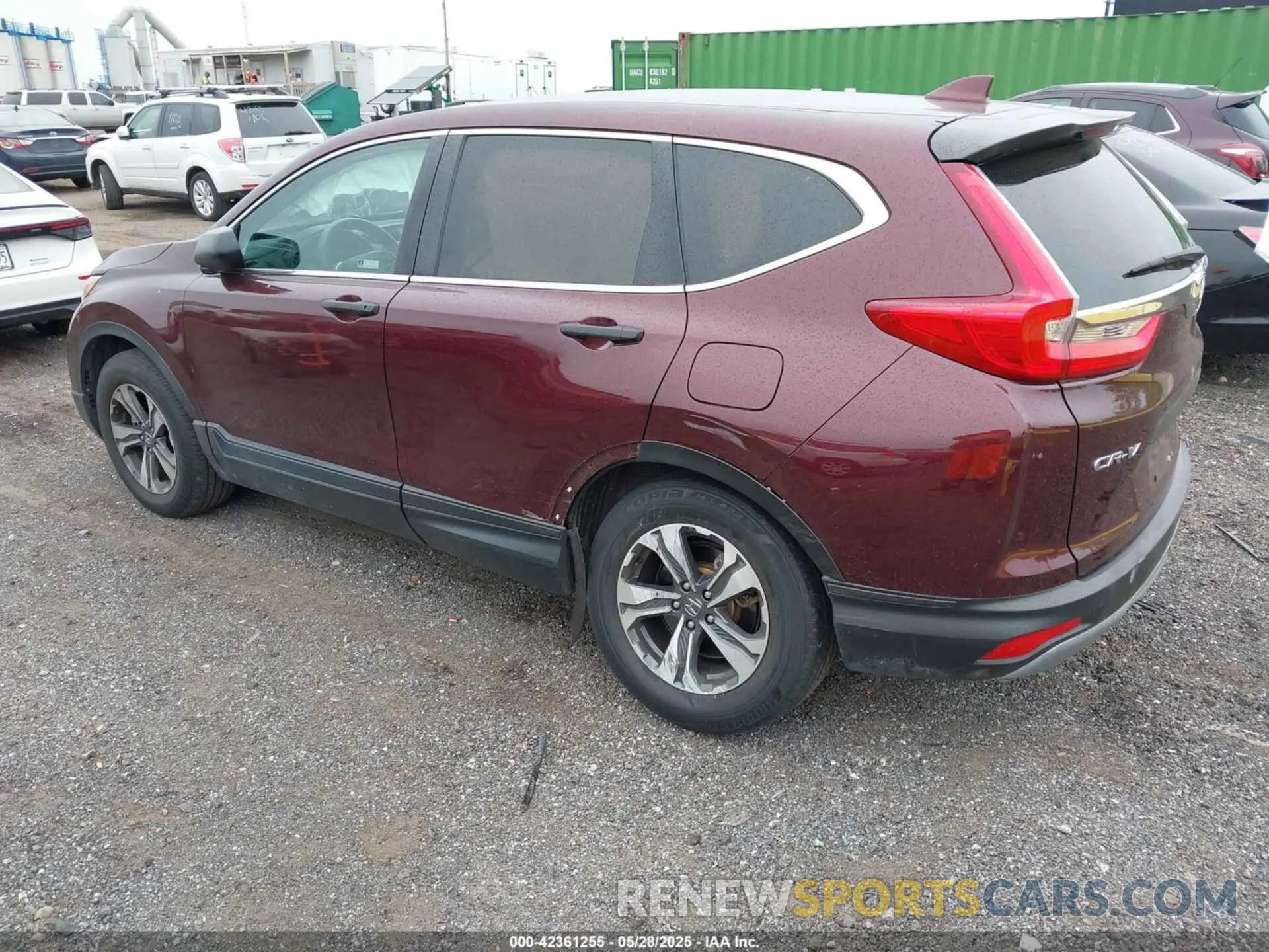 6 Photograph of a damaged car 2HKRW6H38KH203442 HONDA CR-V 2019
