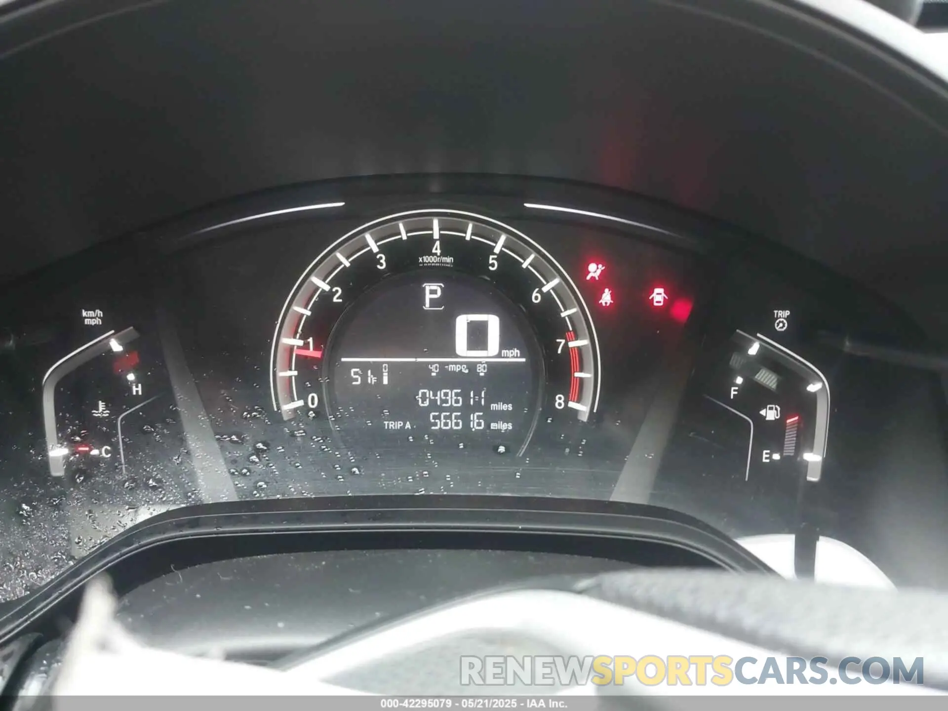 7 Photograph of a damaged car 2HKRW6H39KH229256 HONDA CR-V 2019
