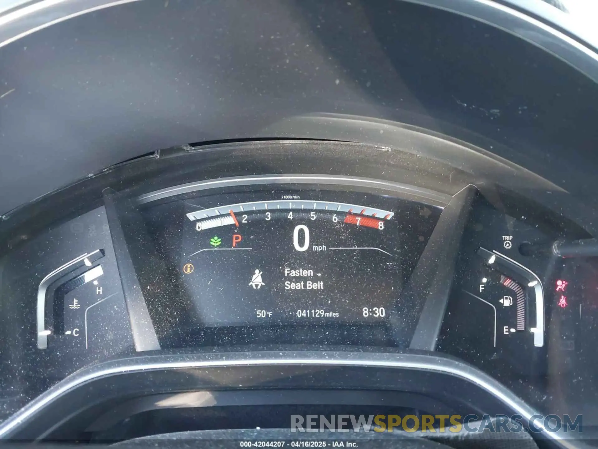 7 Photograph of a damaged car 5J6RW1H50KA012894 HONDA CR-V 2019