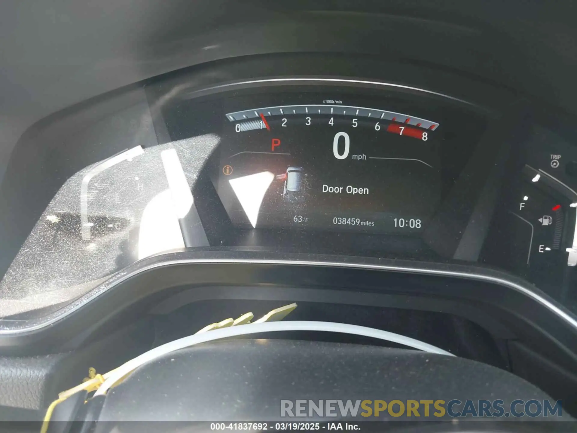 7 Photograph of a damaged car 5J6RW1H50KA044471 HONDA CR-V 2019