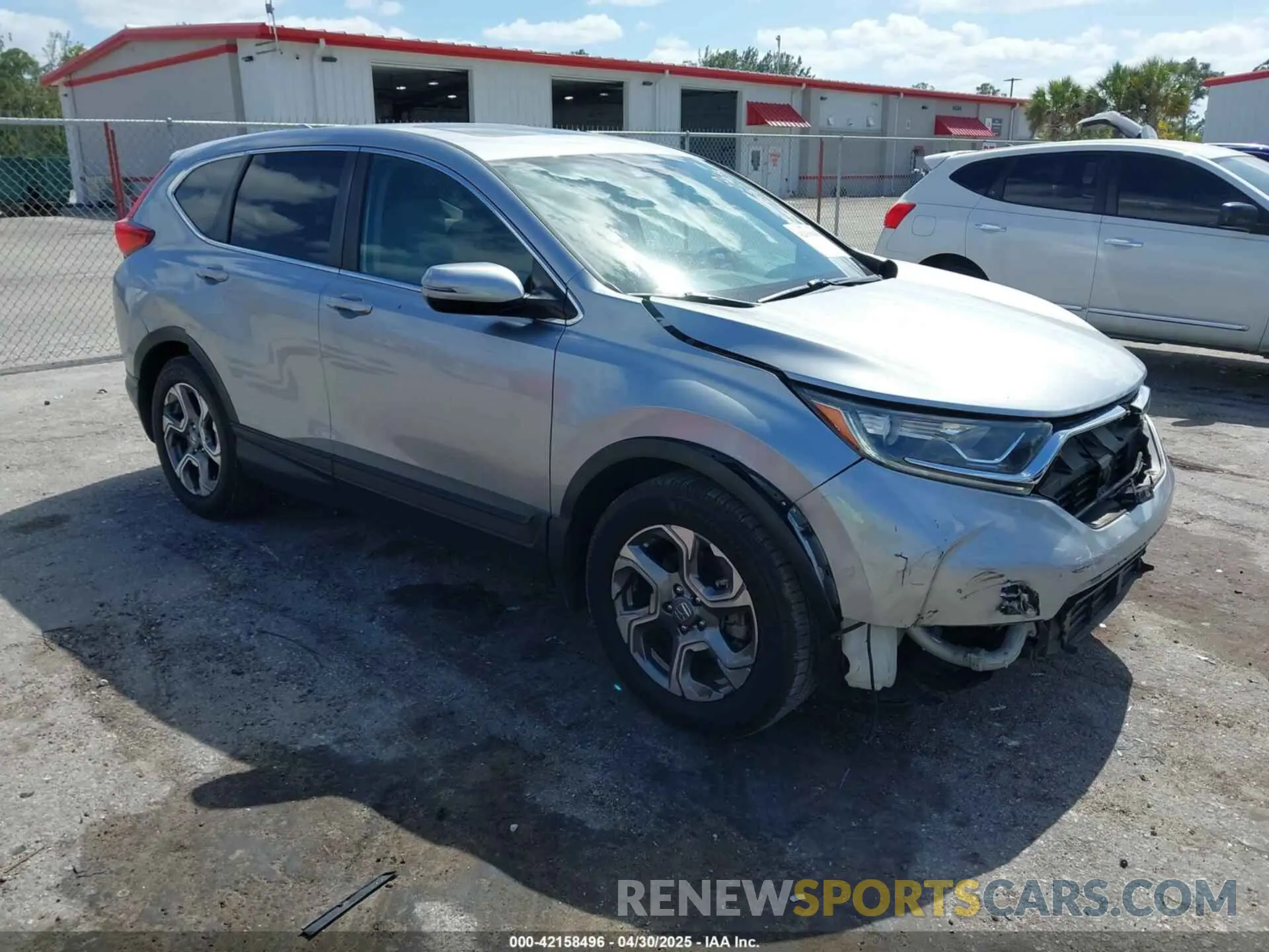 1 Photograph of a damaged car 5J6RW1H51KA008613 HONDA CR-V 2019