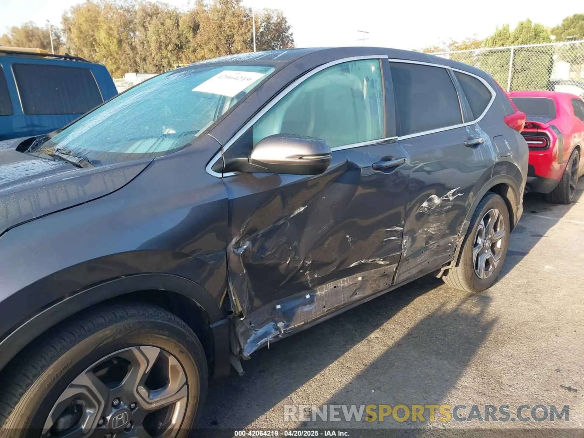 6 Photograph of a damaged car 5J6RW1H52KA033570 HONDA CR-V 2019