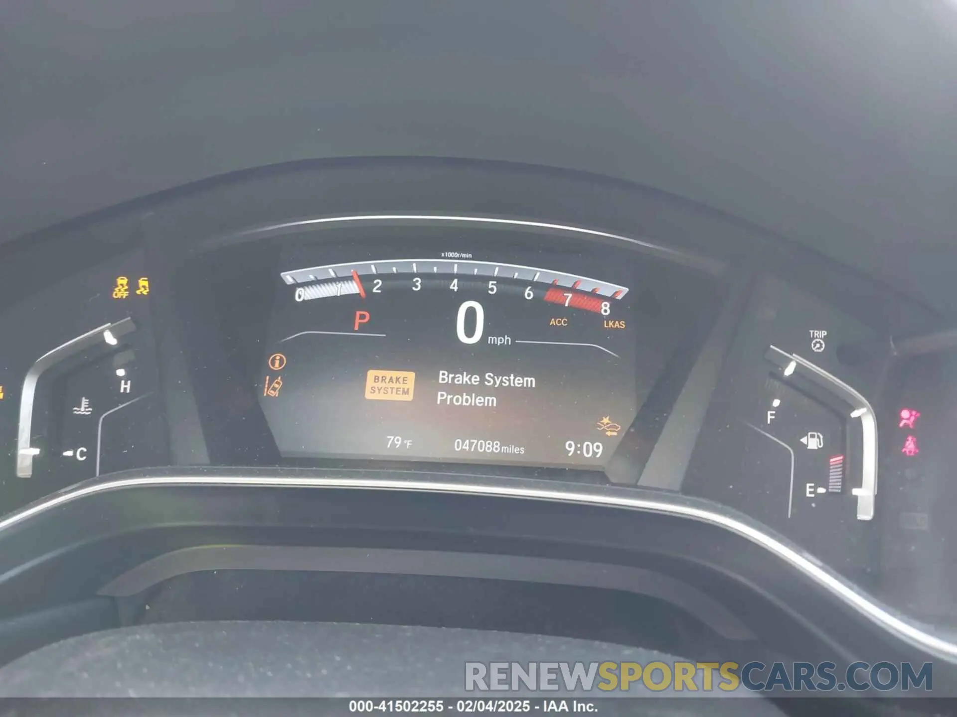 7 Photograph of a damaged car 5J6RW1H54KA017726 HONDA CR-V 2019