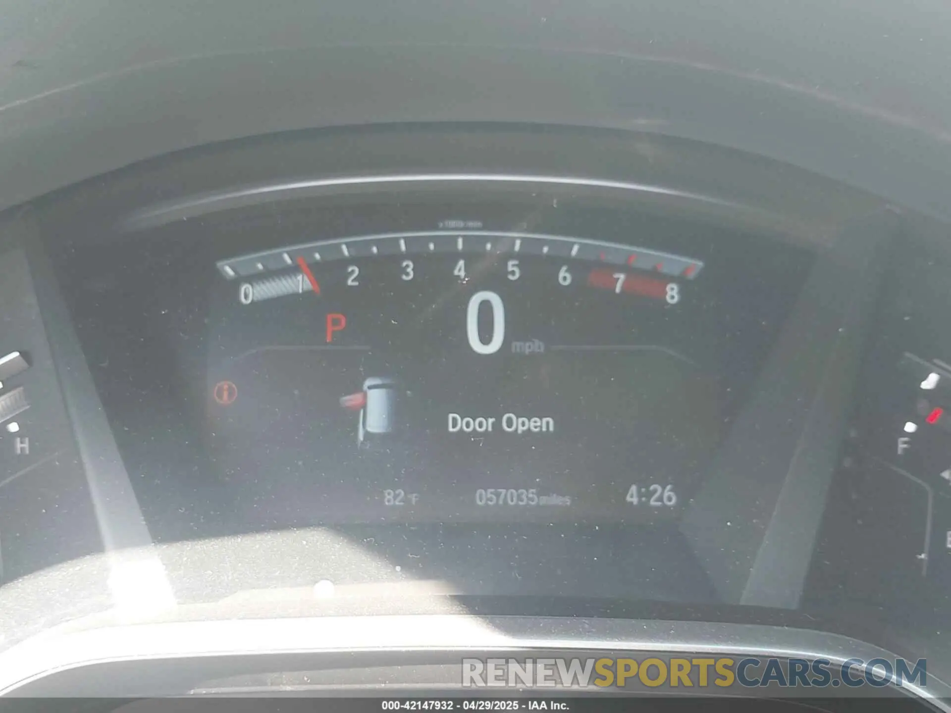 7 Photograph of a damaged car 5J6RW1H54KA020531 HONDA CR-V 2019