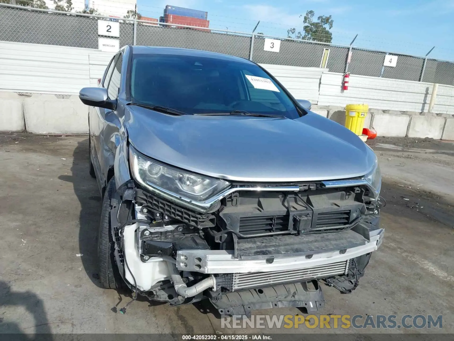 6 Photograph of a damaged car 5J6RW1H54KA027818 HONDA CR-V 2019