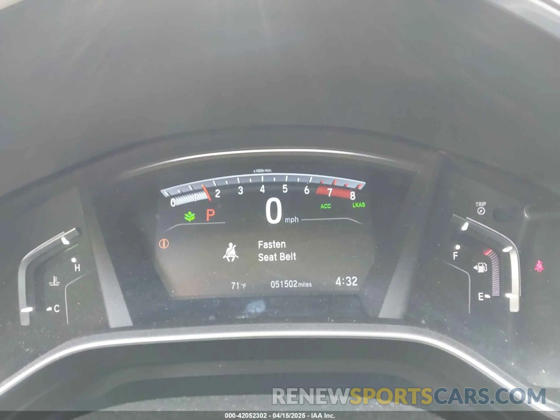 7 Photograph of a damaged car 5J6RW1H54KA027818 HONDA CR-V 2019