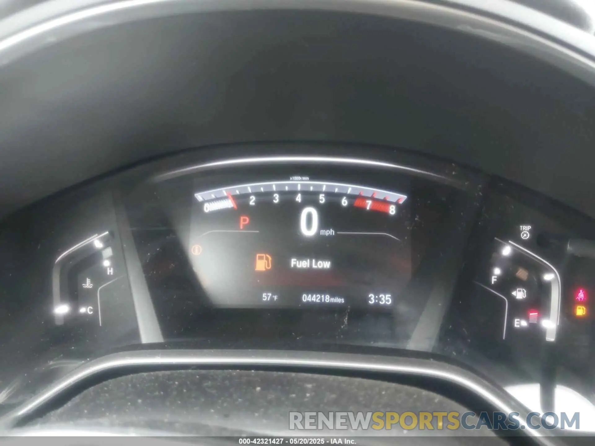 7 Photograph of a damaged car 5J6RW1H55KA005410 HONDA CR-V 2019