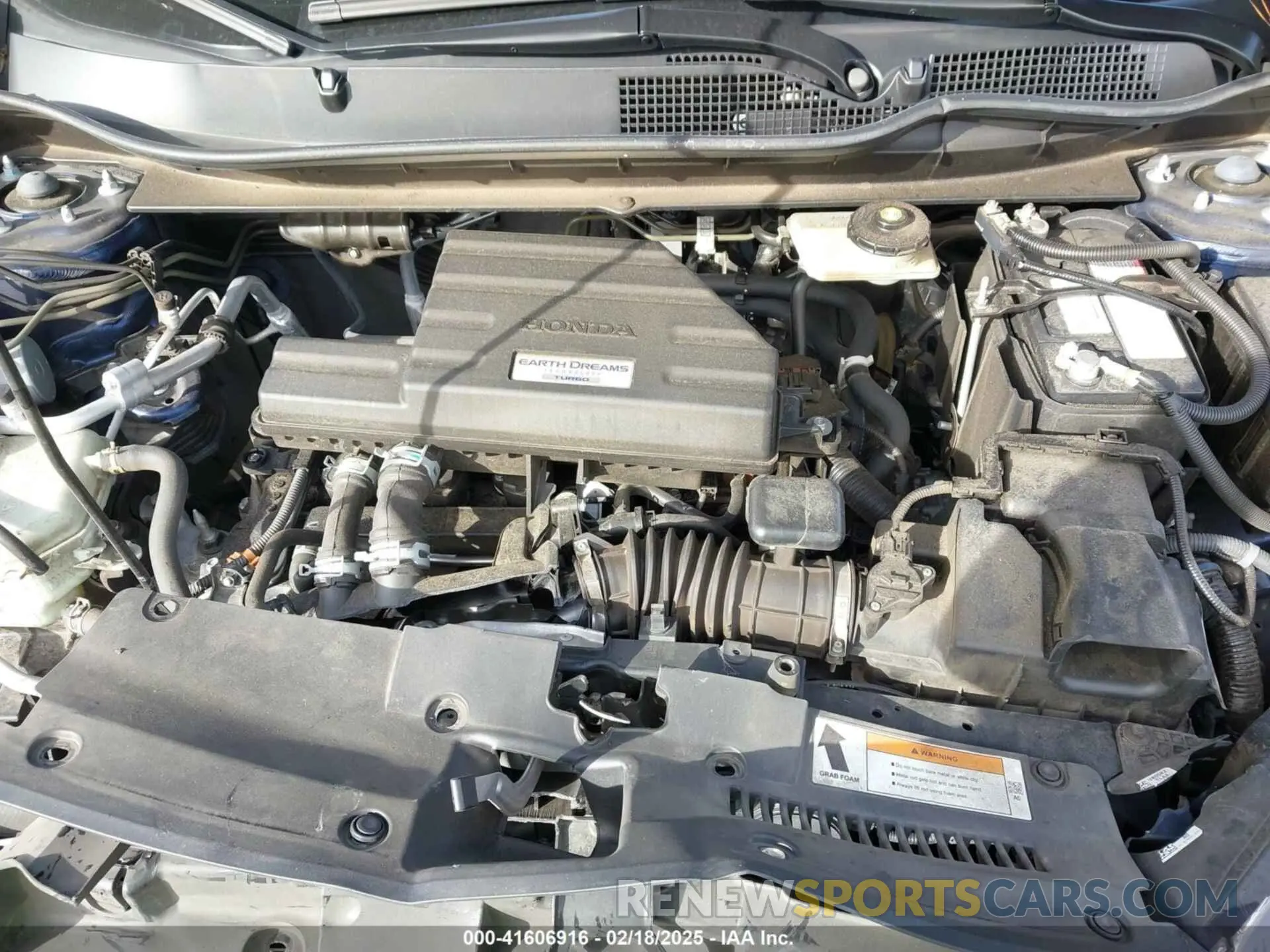 10 Photograph of a damaged car 5J6RW1H55KL007453 HONDA CR-V 2019