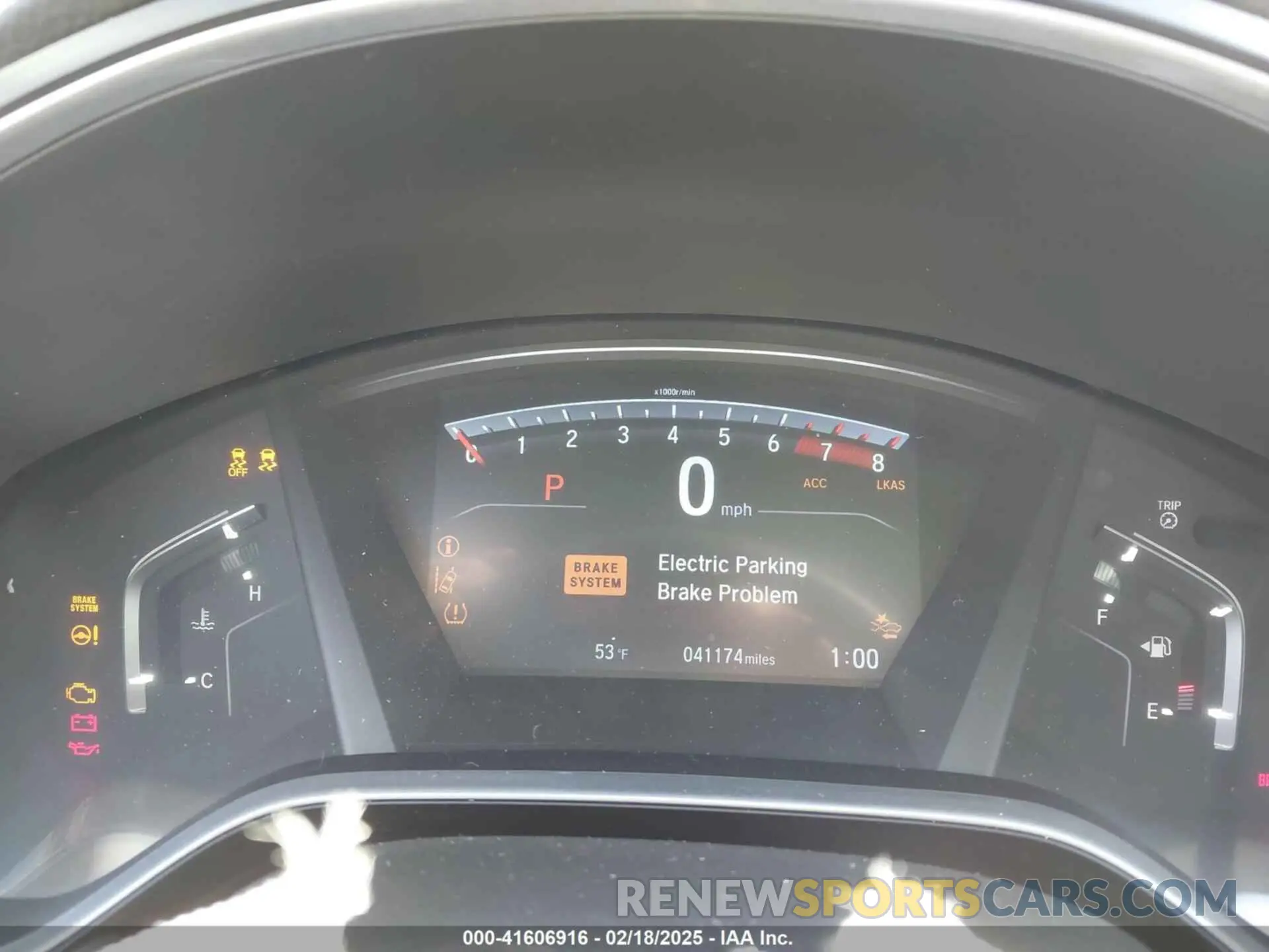 7 Photograph of a damaged car 5J6RW1H55KL007453 HONDA CR-V 2019