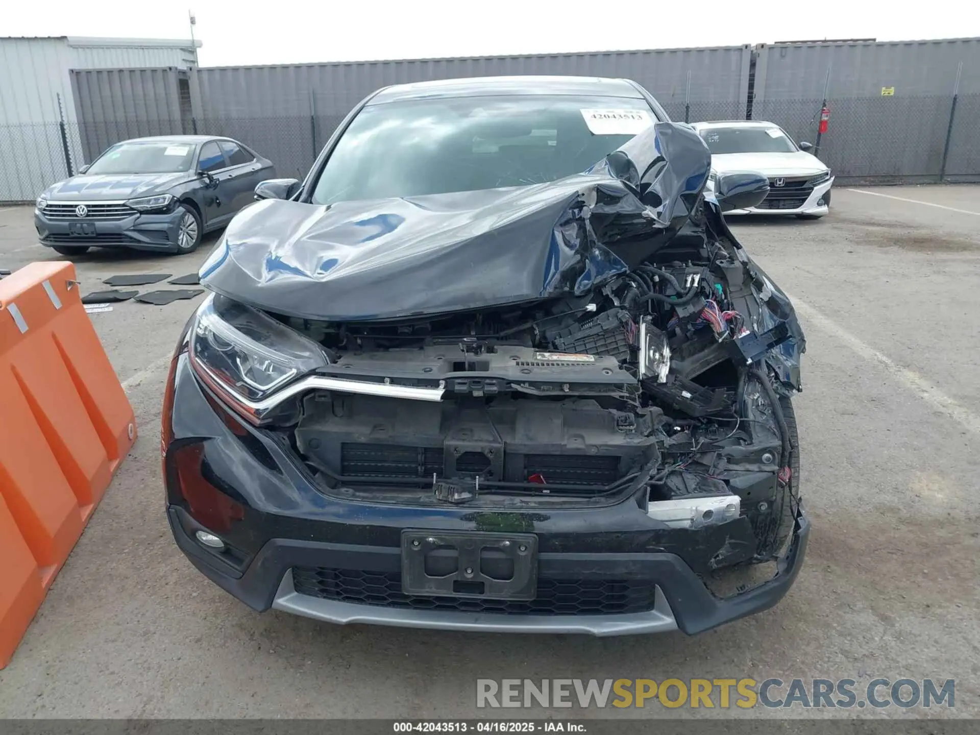 13 Photograph of a damaged car 5J6RW1H56KA030445 HONDA CR-V 2019