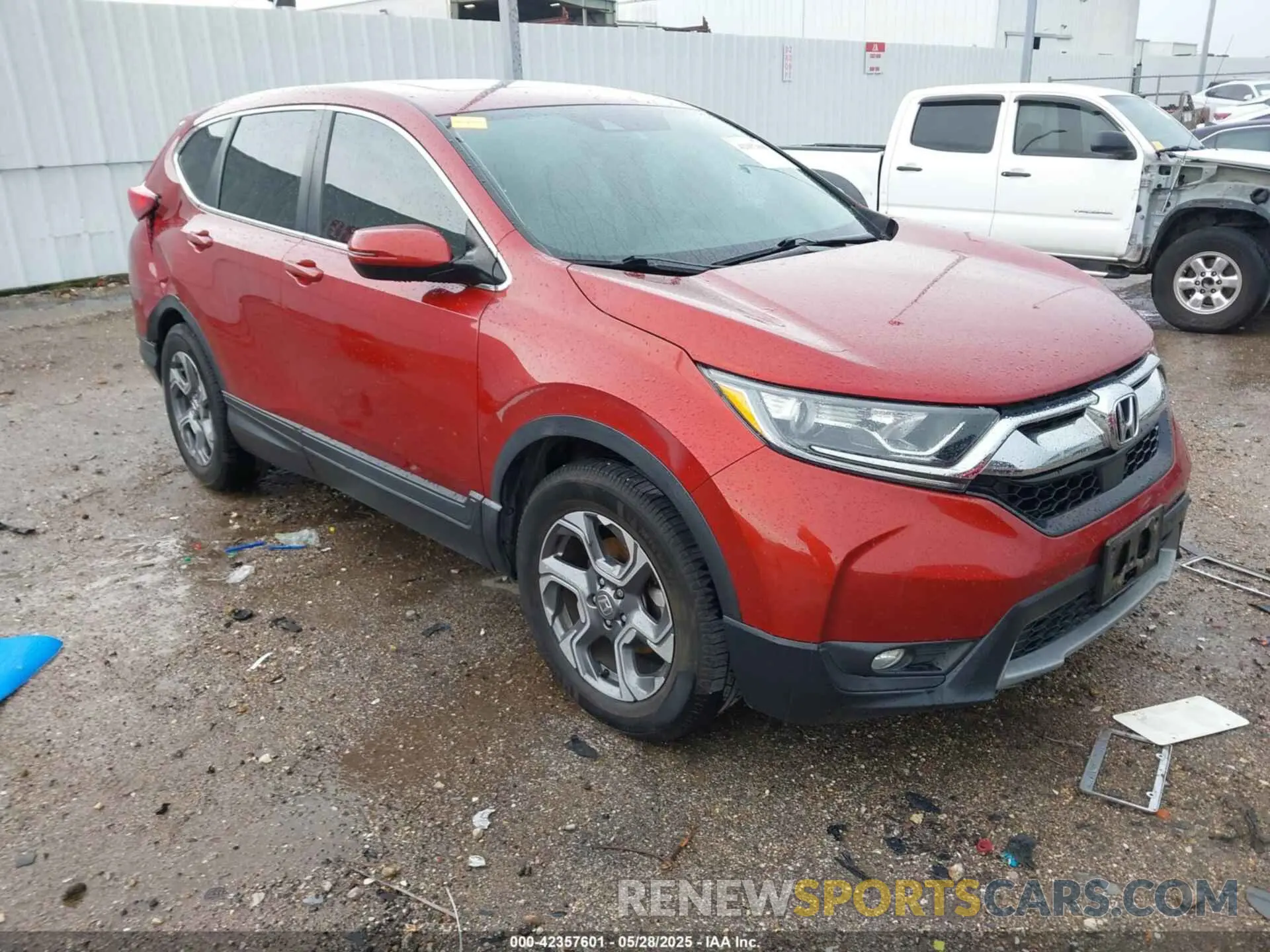 1 Photograph of a damaged car 5J6RW1H57KL002027 HONDA CR-V 2019