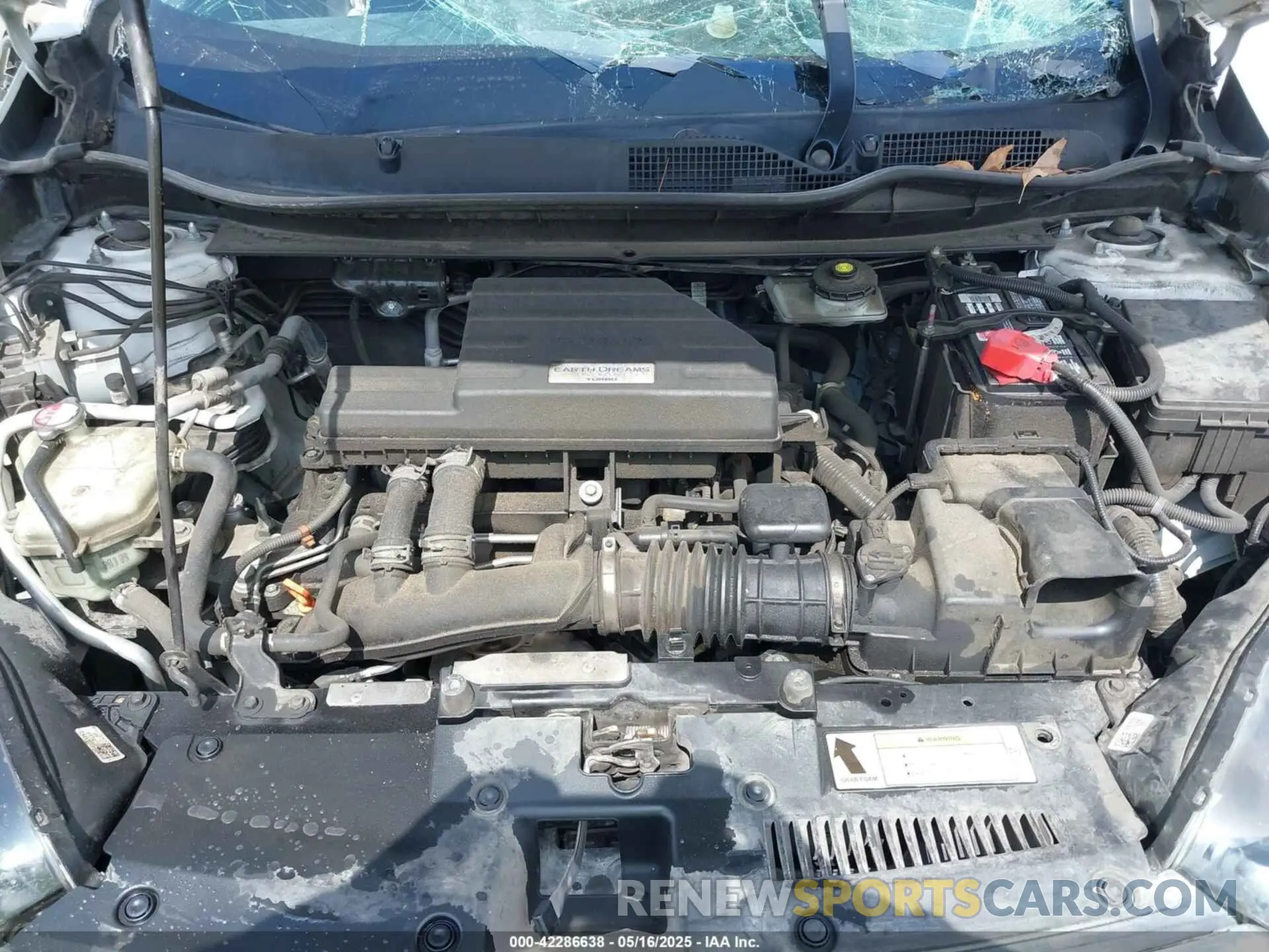 10 Photograph of a damaged car 5J6RW1H59KA008908 HONDA CR-V 2019