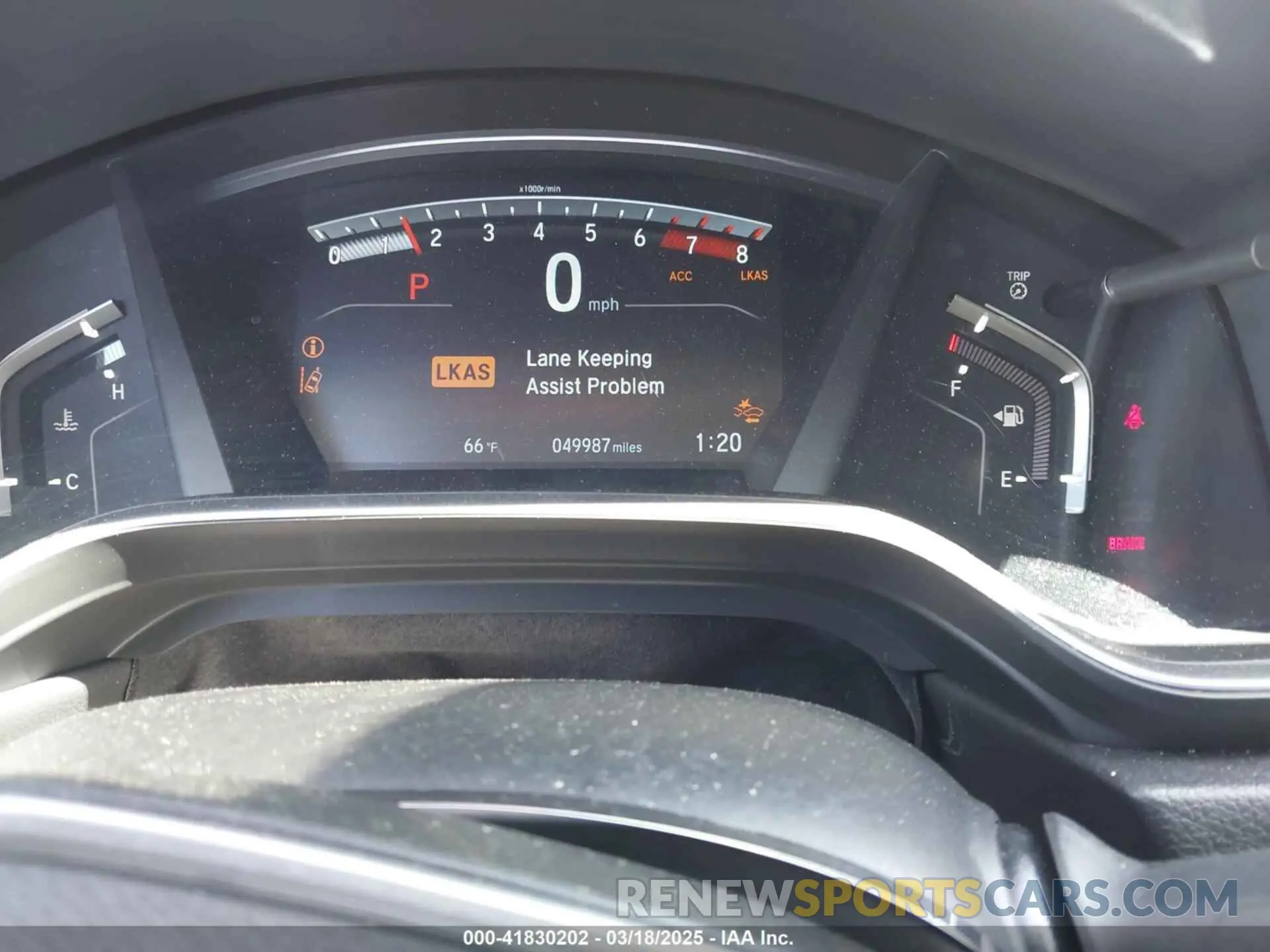 7 Photograph of a damaged car 5J6RW1H59KA012571 HONDA CR-V 2019