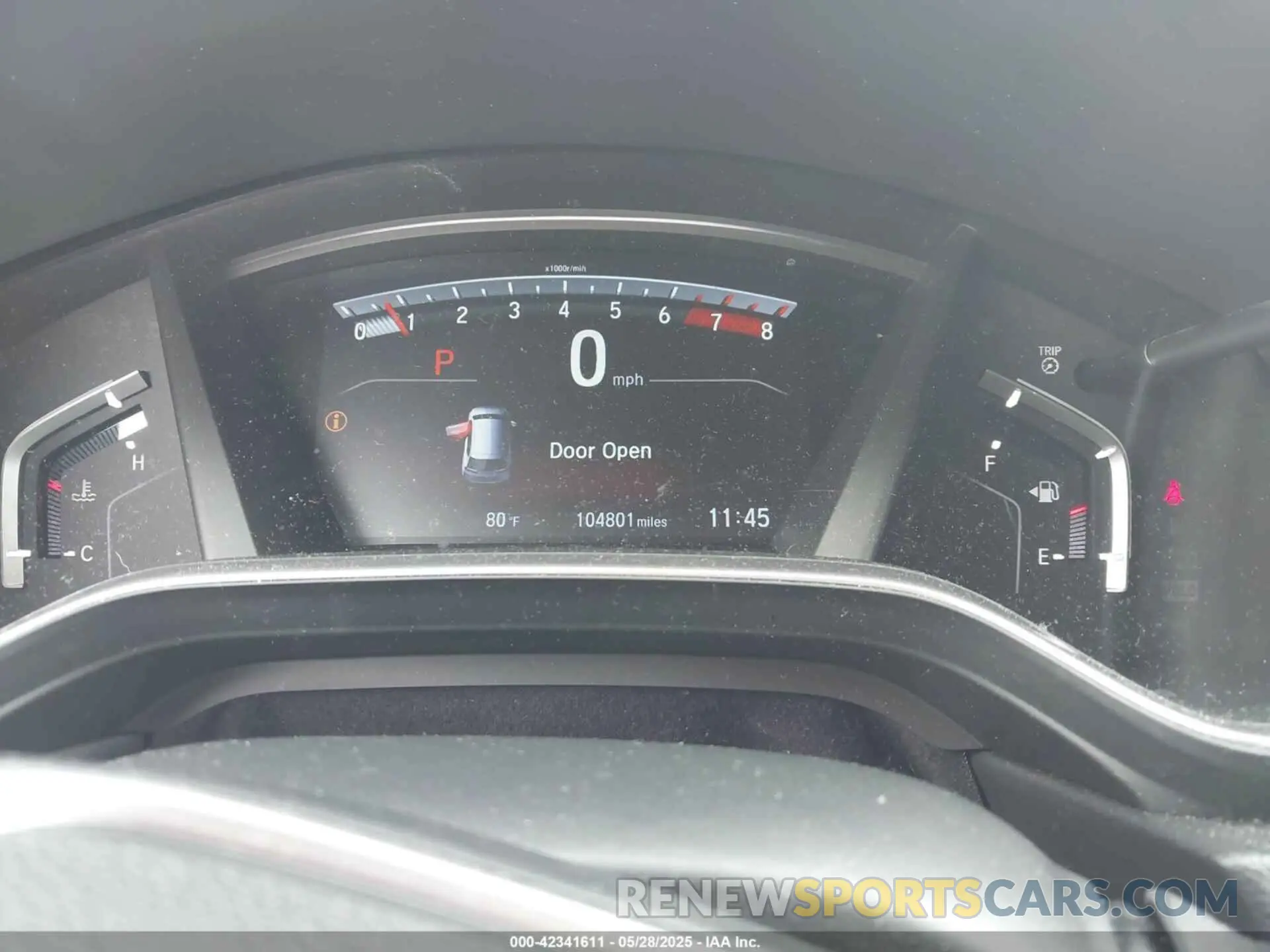 7 Photograph of a damaged car 5J6RW1H59KA025062 HONDA CR-V 2019