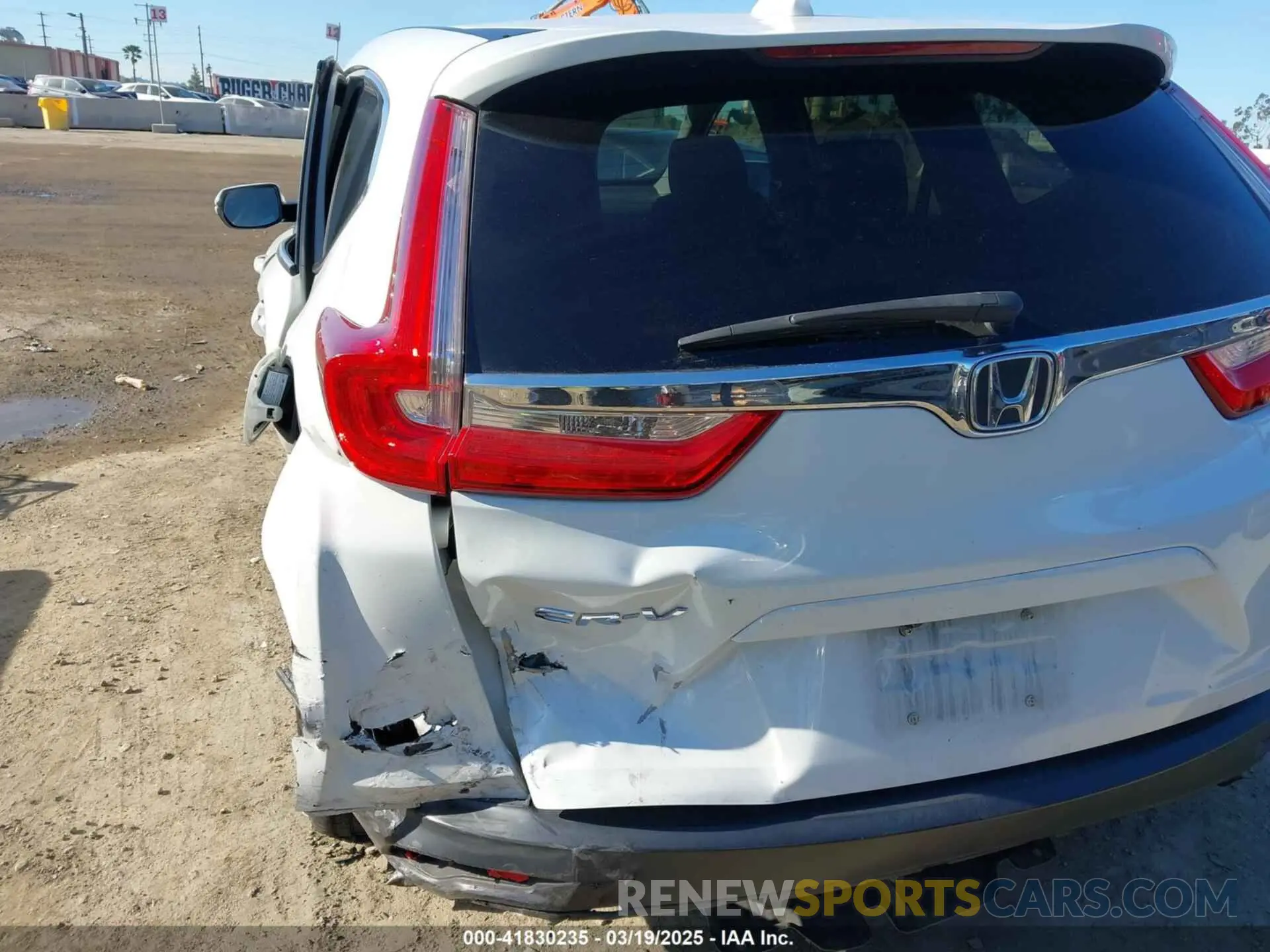 6 Photograph of a damaged car 5J6RW1H59KA034232 HONDA CR-V 2019
