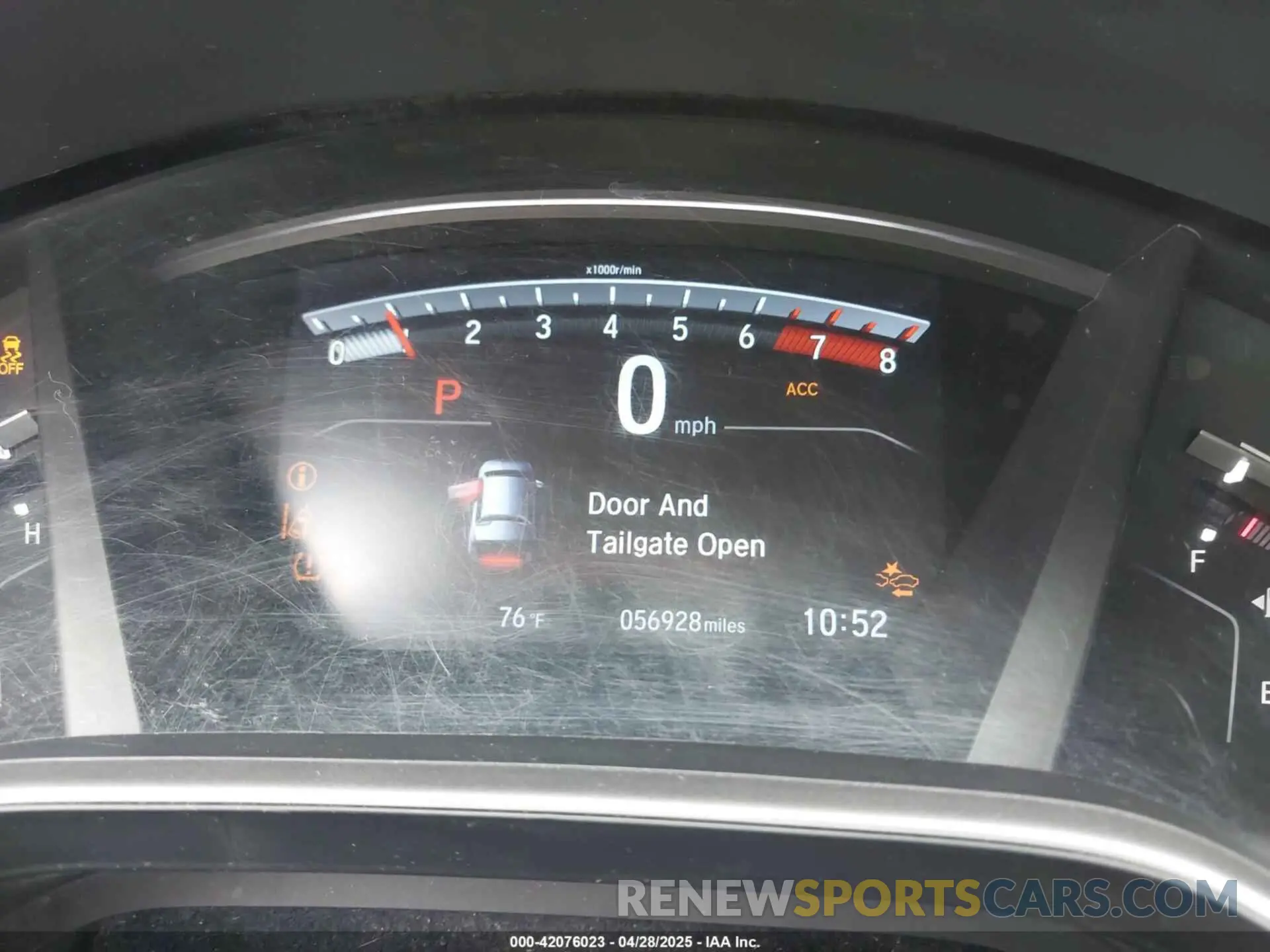 7 Photograph of a damaged car 5J6RW1H80KA021010 HONDA CR-V 2019