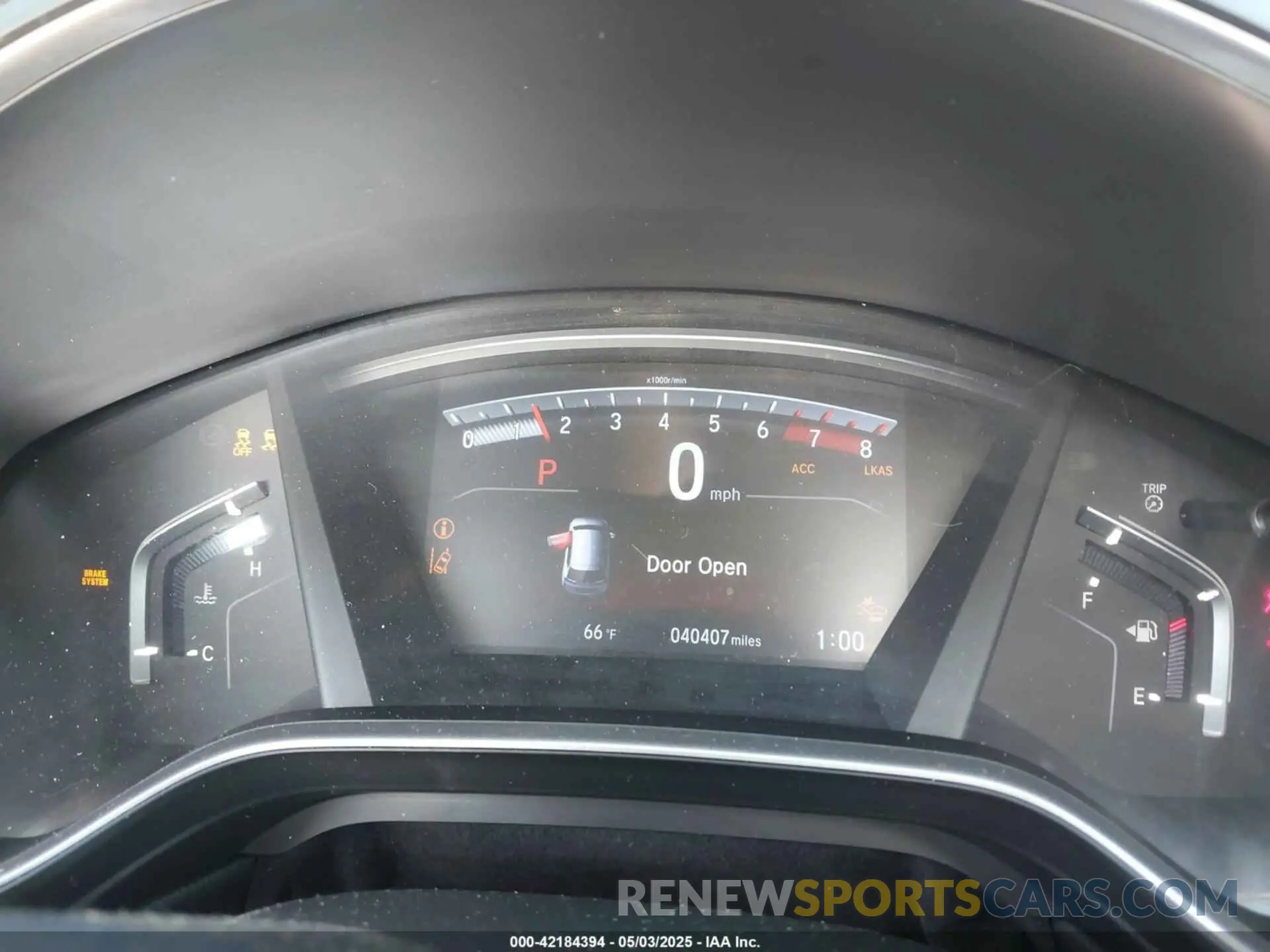 7 Photograph of a damaged car 5J6RW1H82KA017900 HONDA CR-V 2019