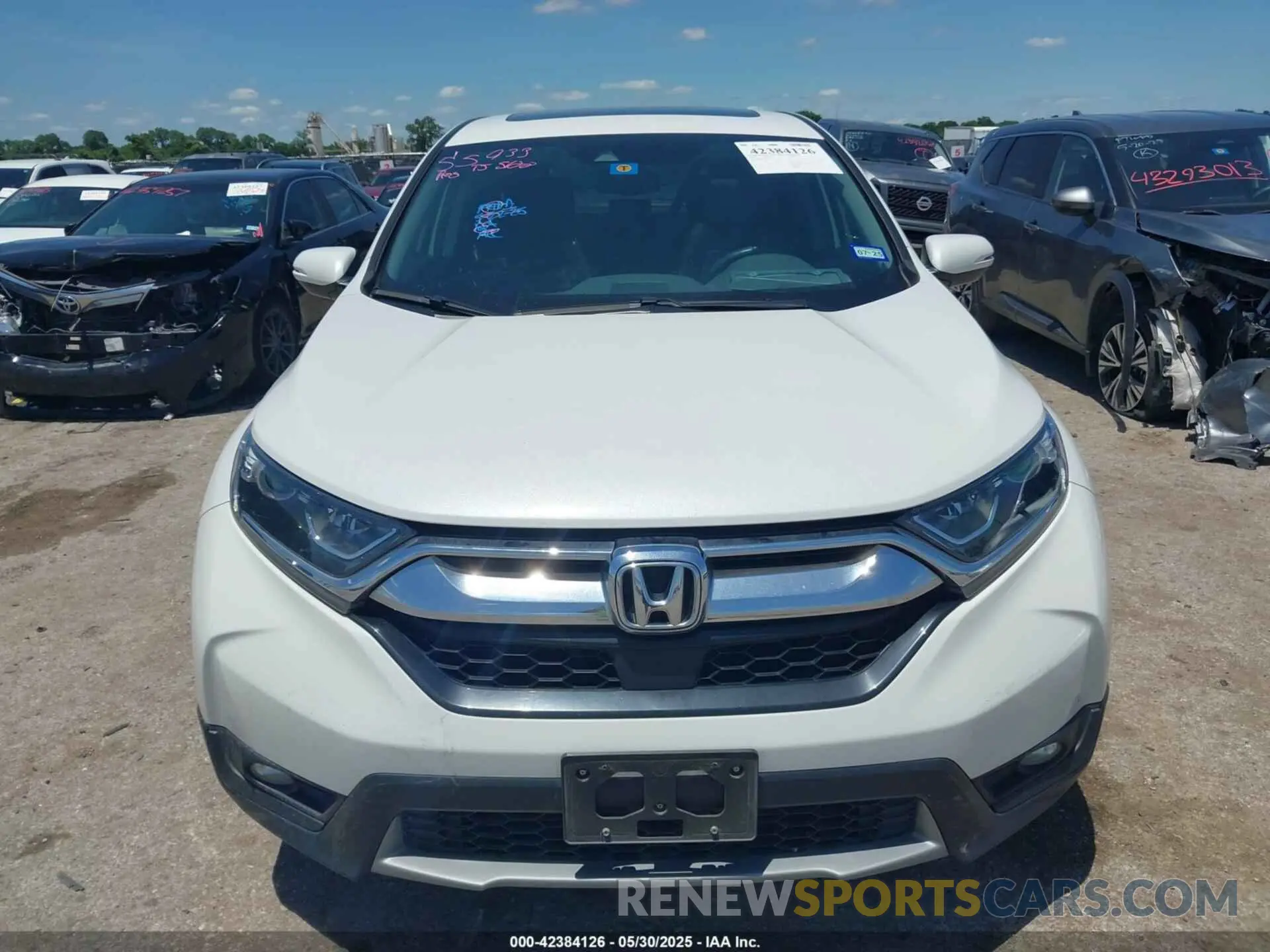 13 Photograph of a damaged car 5J6RW1H83KA037122 HONDA CR-V 2019
