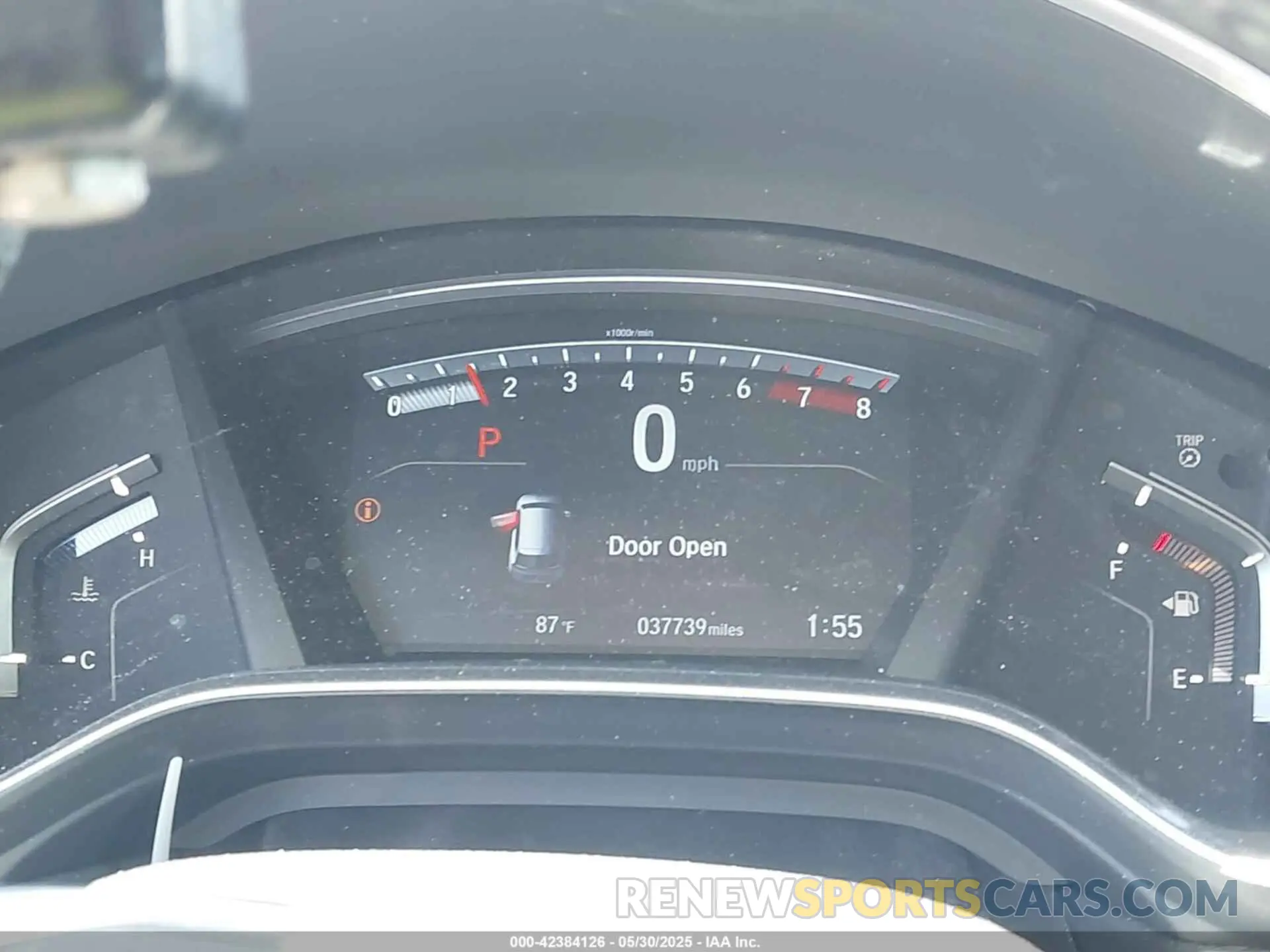7 Photograph of a damaged car 5J6RW1H83KA037122 HONDA CR-V 2019