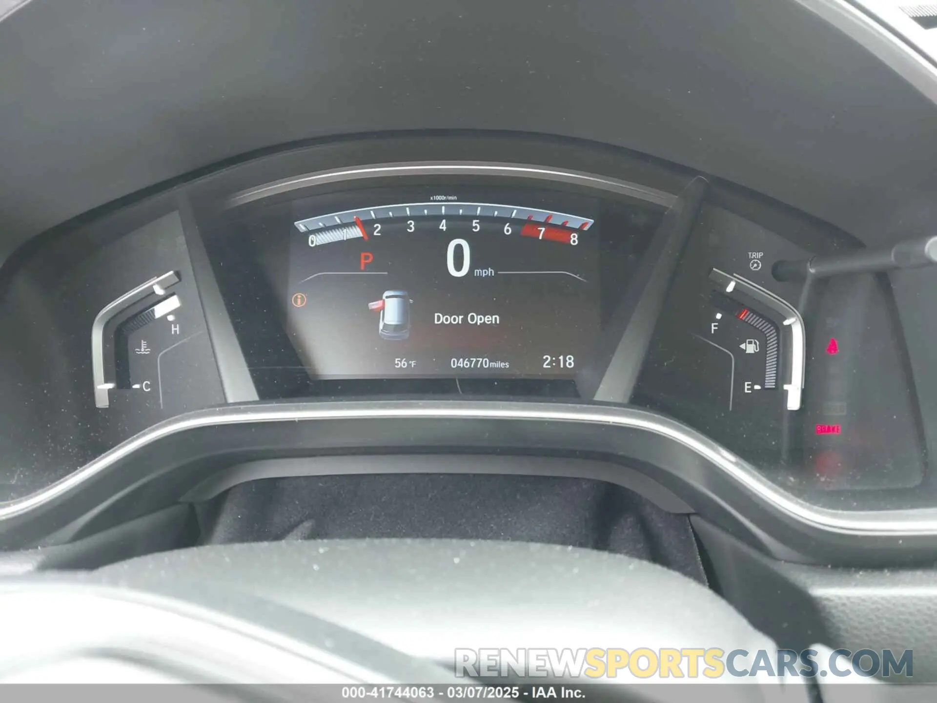 7 Photograph of a damaged car 5J6RW1H87KA026642 HONDA CR-V 2019