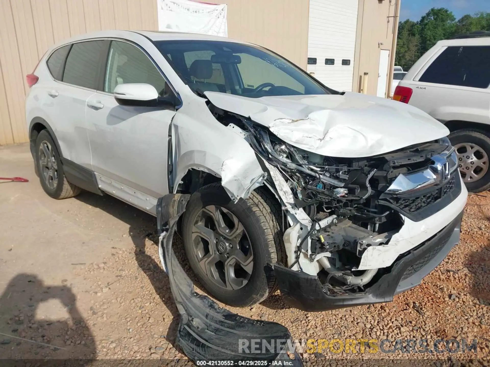 1 Photograph of a damaged car 5J6RW1H87KL006234 HONDA CR-V 2019