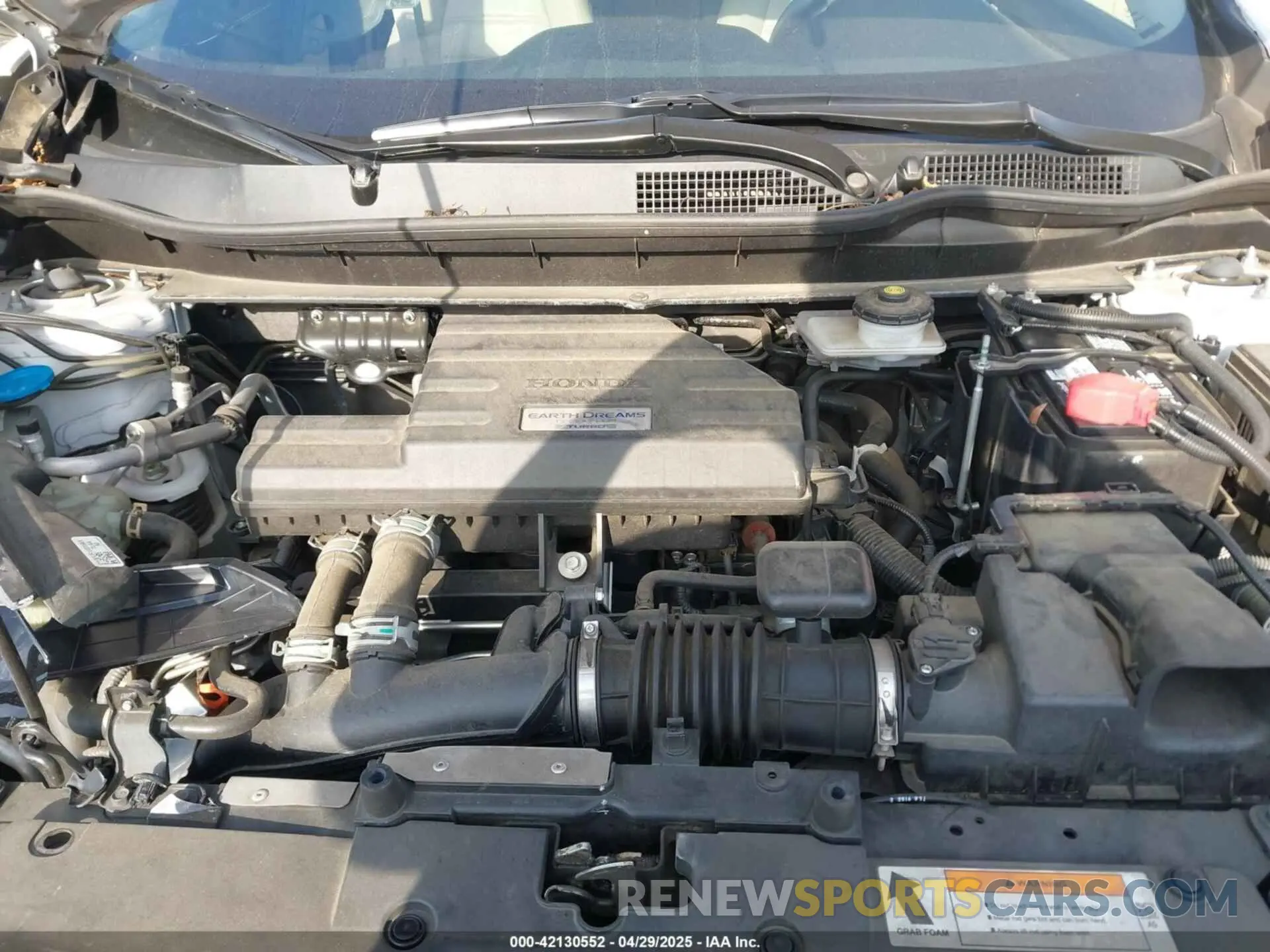 10 Photograph of a damaged car 5J6RW1H87KL006234 HONDA CR-V 2019