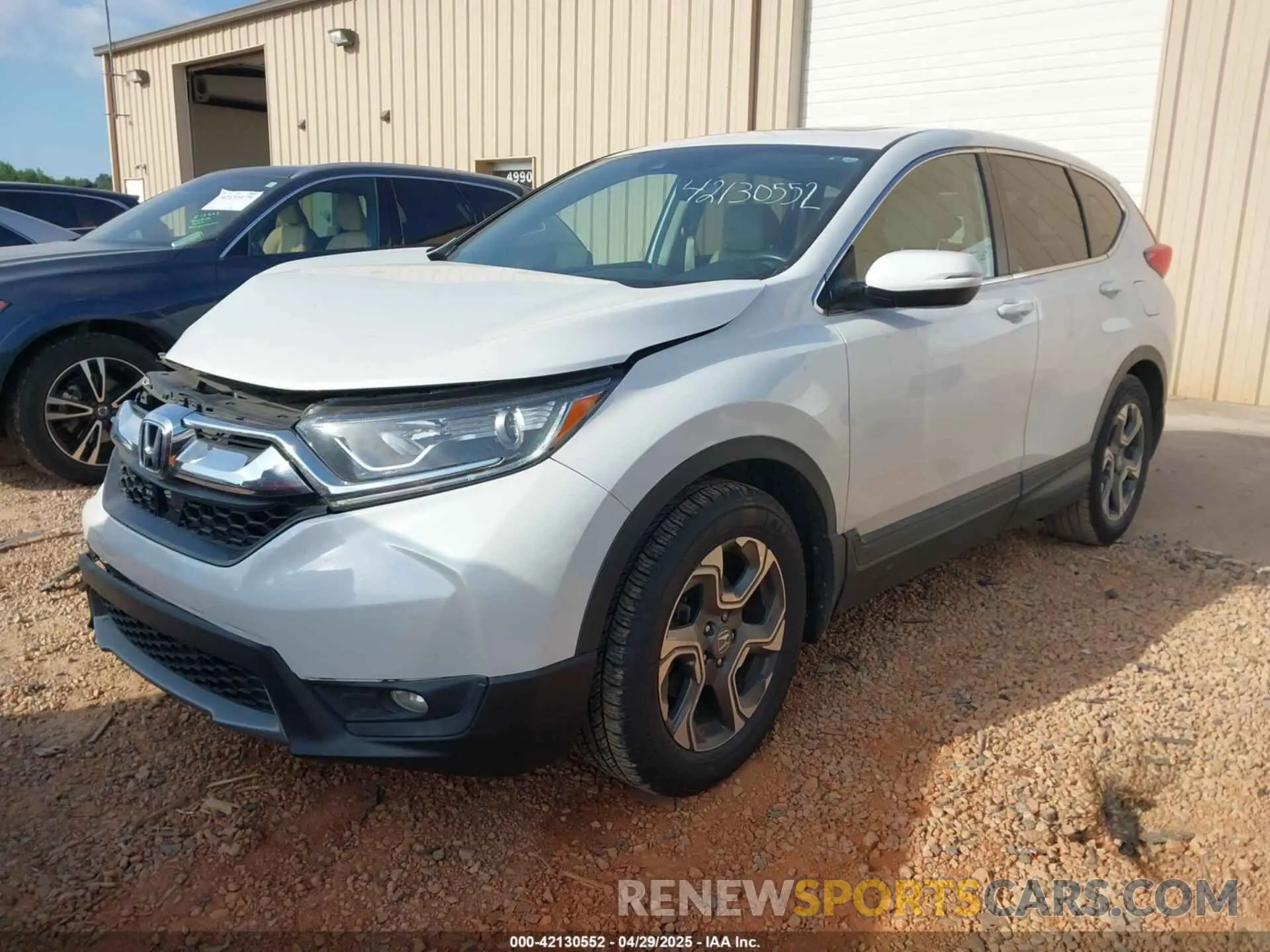 2 Photograph of a damaged car 5J6RW1H87KL006234 HONDA CR-V 2019