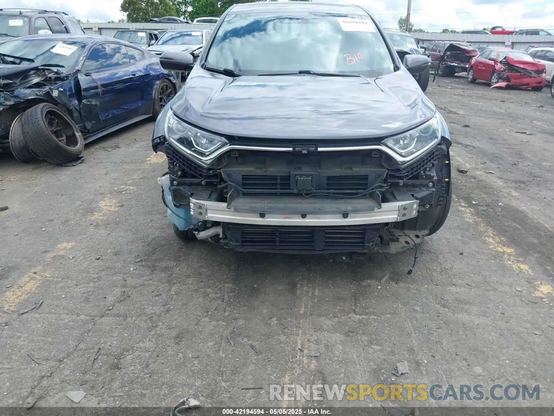 6 Photograph of a damaged car 5J6RW1H88KA027153 HONDA CR-V 2019