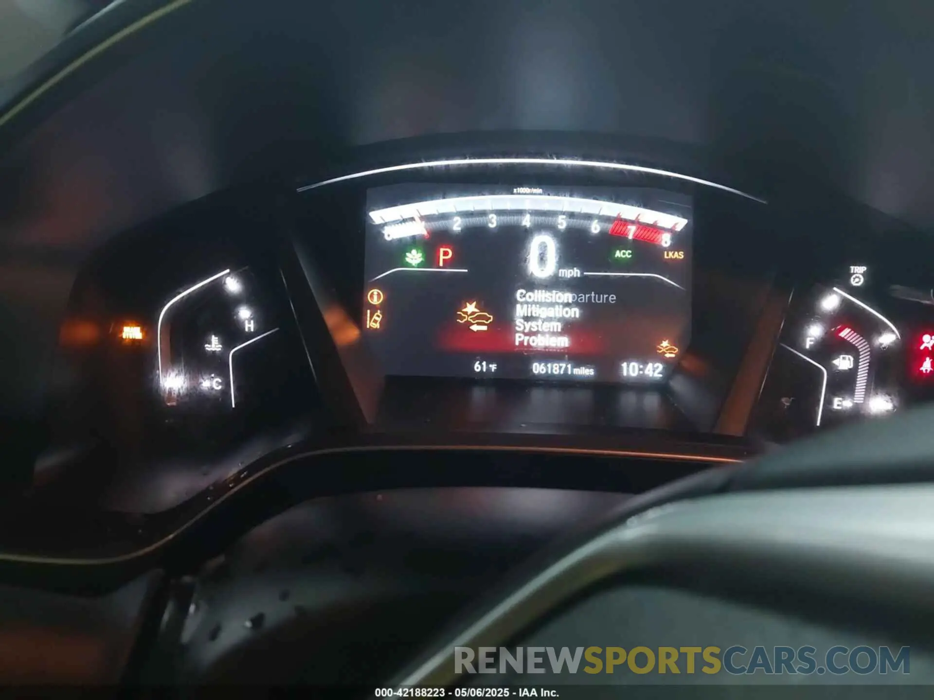 7 Photograph of a damaged car 5J6RW1H88KA046723 HONDA CR-V 2019